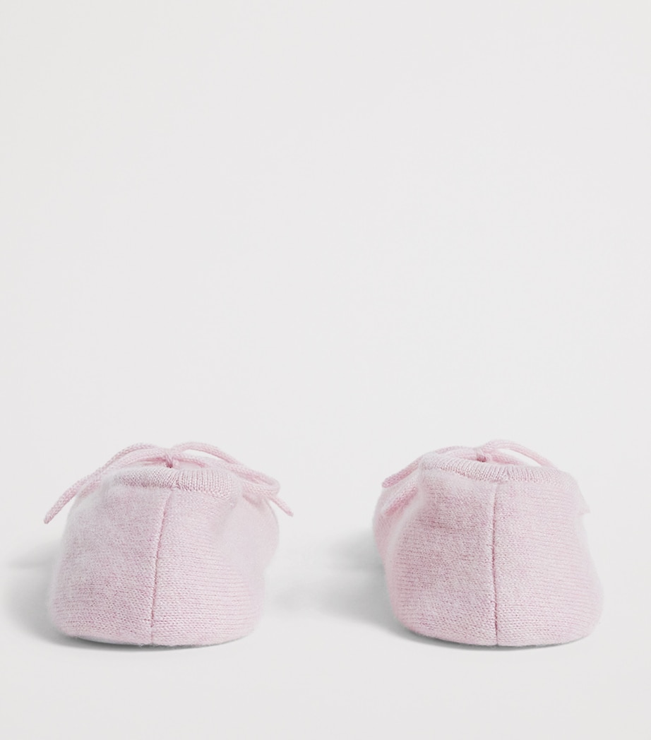 Cashmere Embellished Dolly Slippers PINK SORBET/VIN Image 4