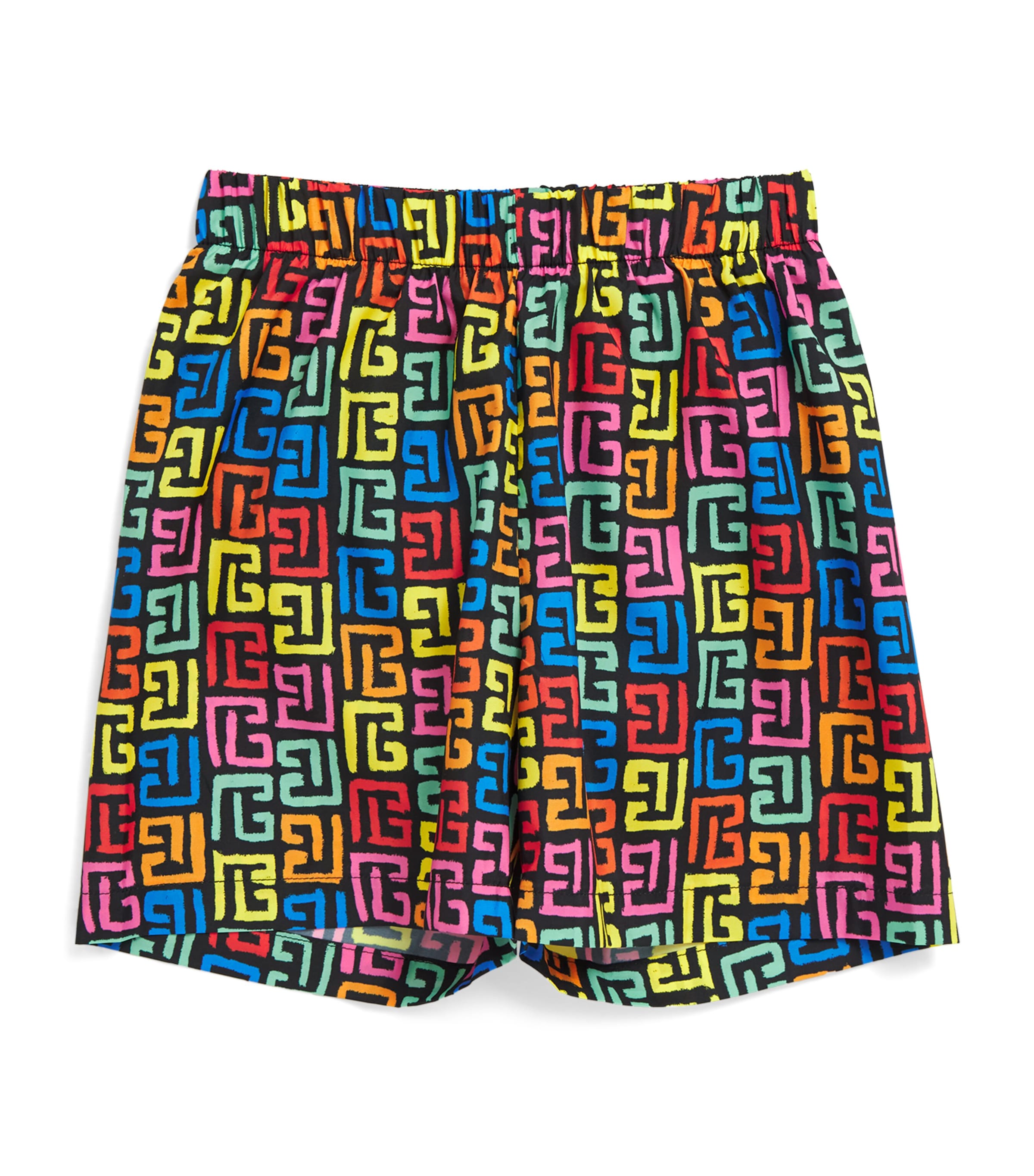 BALMAIN LOGO PRINT SWIM SHORTS