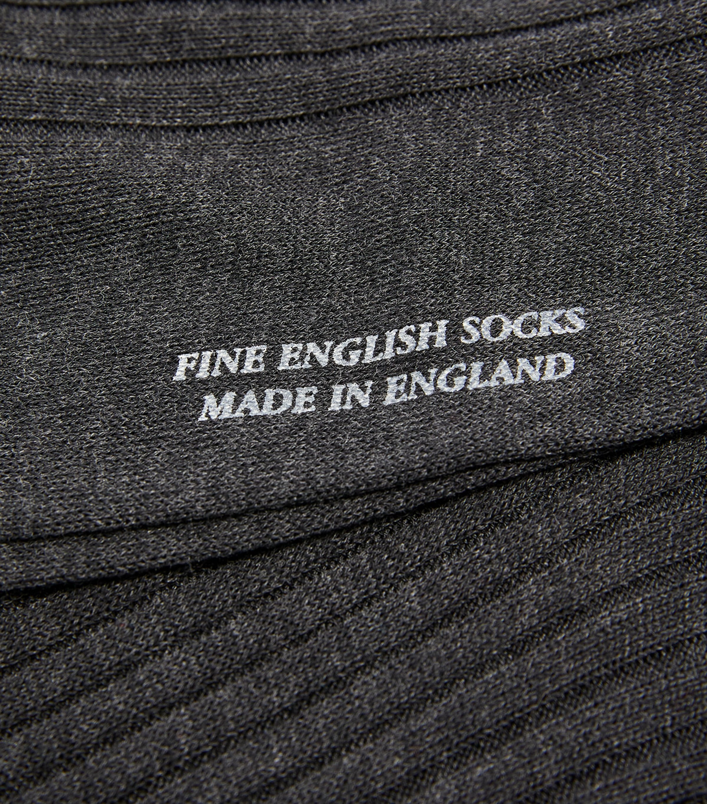 Cotton Tailored Socks DARK GREY MIX Image 2