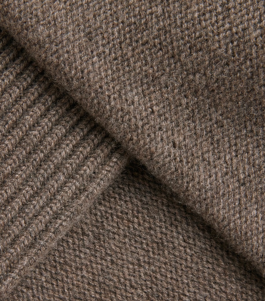Johnstons Of Elgin Womens Cashmere Maggie Rollneck Sweater Heathcot Image 6