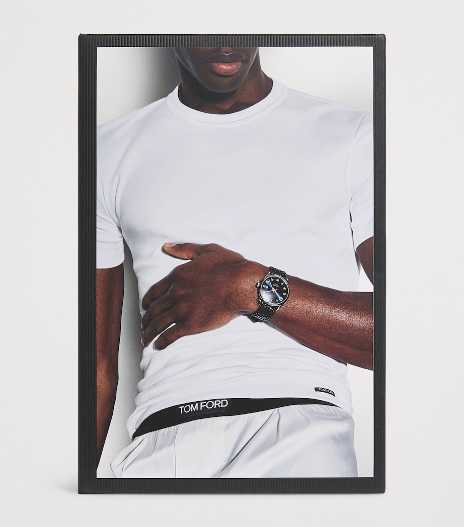 Stretch-Cotton T-Shirt 424 TEAL Image 5