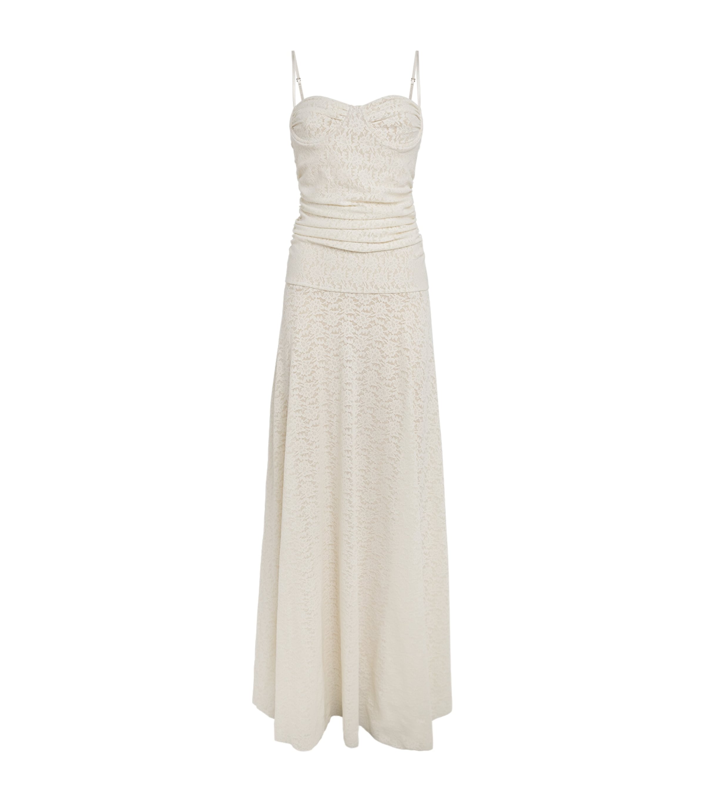 CAMILLA AND MARC Ivory Lace Camille Maxi Dress | Harrods US