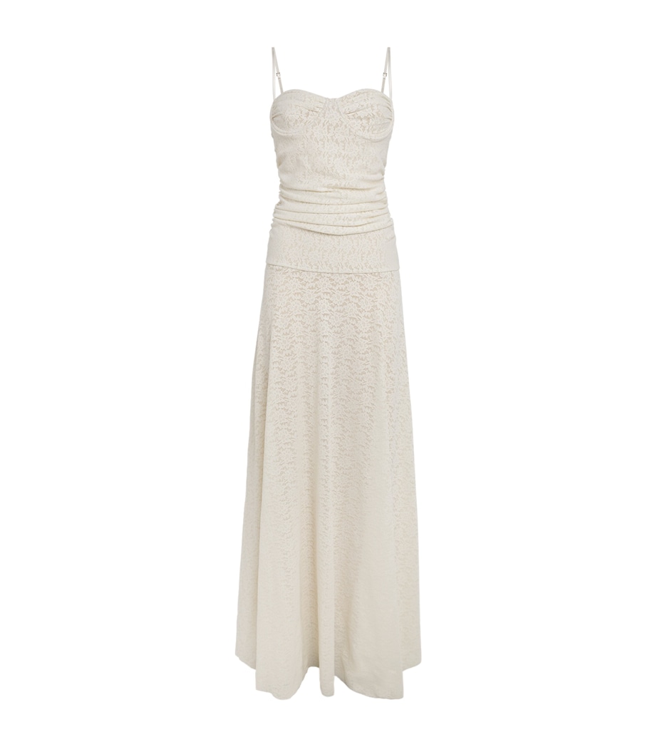 CAMILLA AND MARC Ivory Lace Camille Maxi Dress | Harrods US CAMILLA AND MARC Ivory Lace Camille Maxi Dress | Harrods US