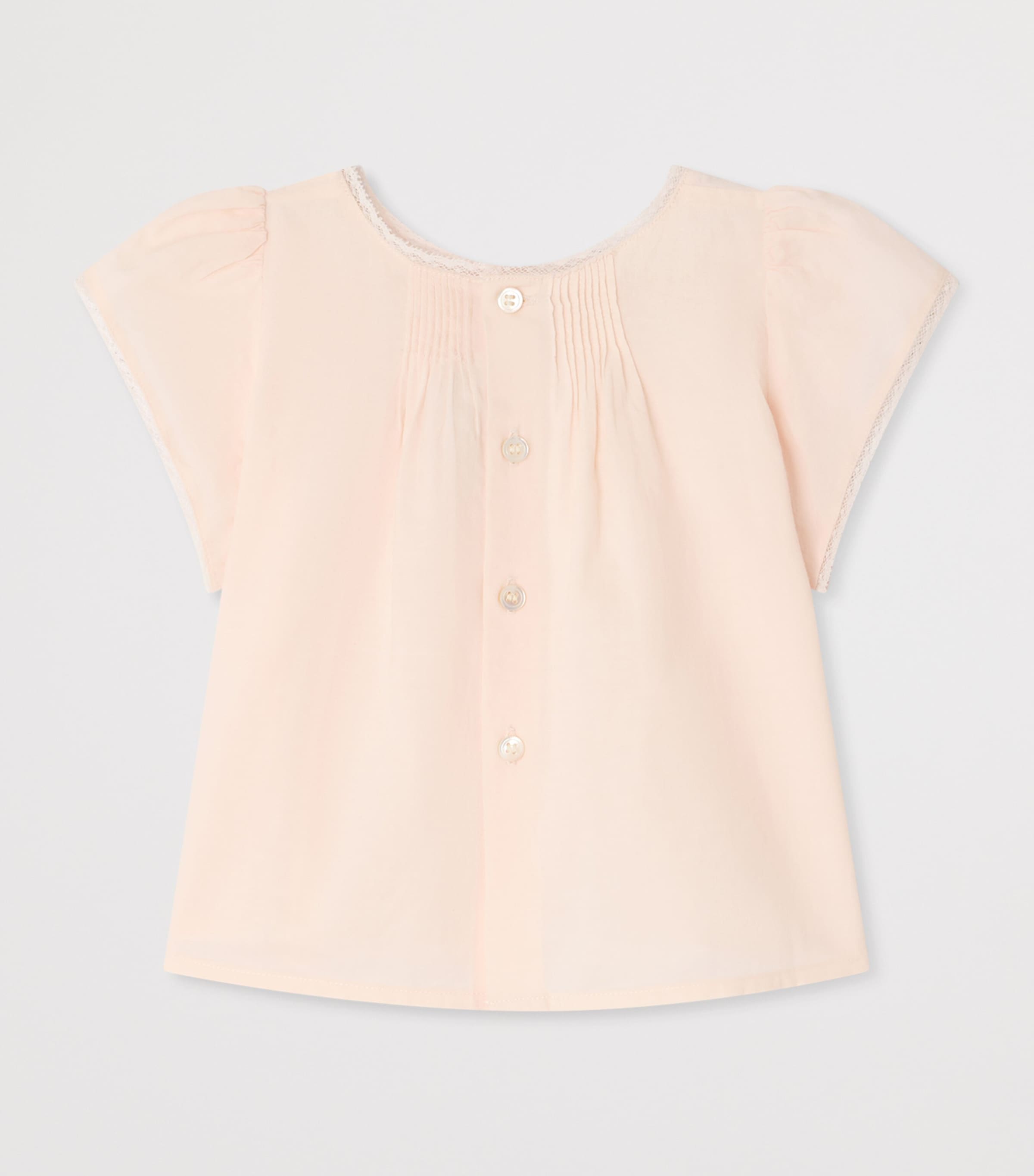 Cotton Blouse (6-18 Months) ROSE PETALE Image 2