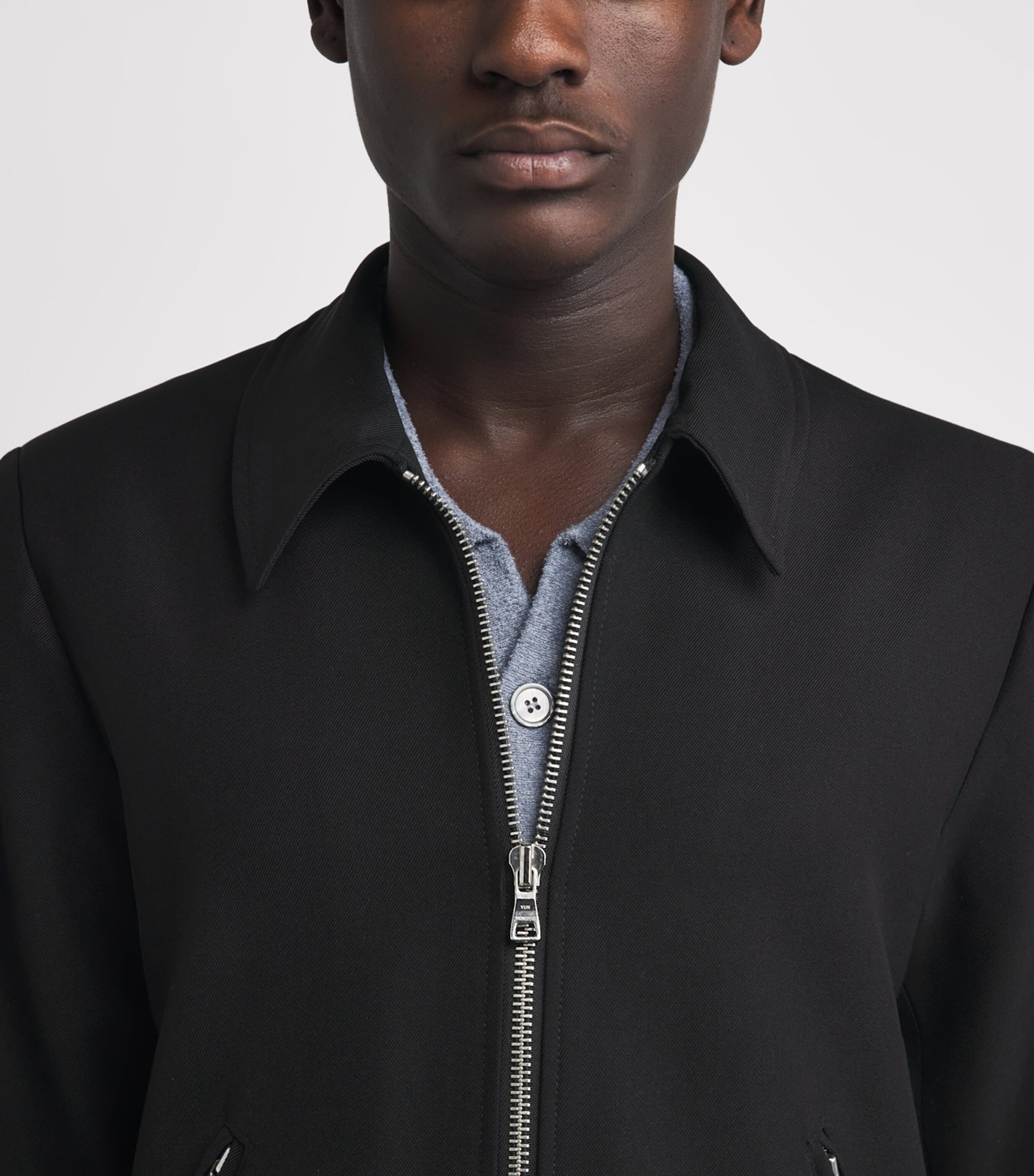 Won Hundred Mens Dutton Boxy Jacket Black Image 3