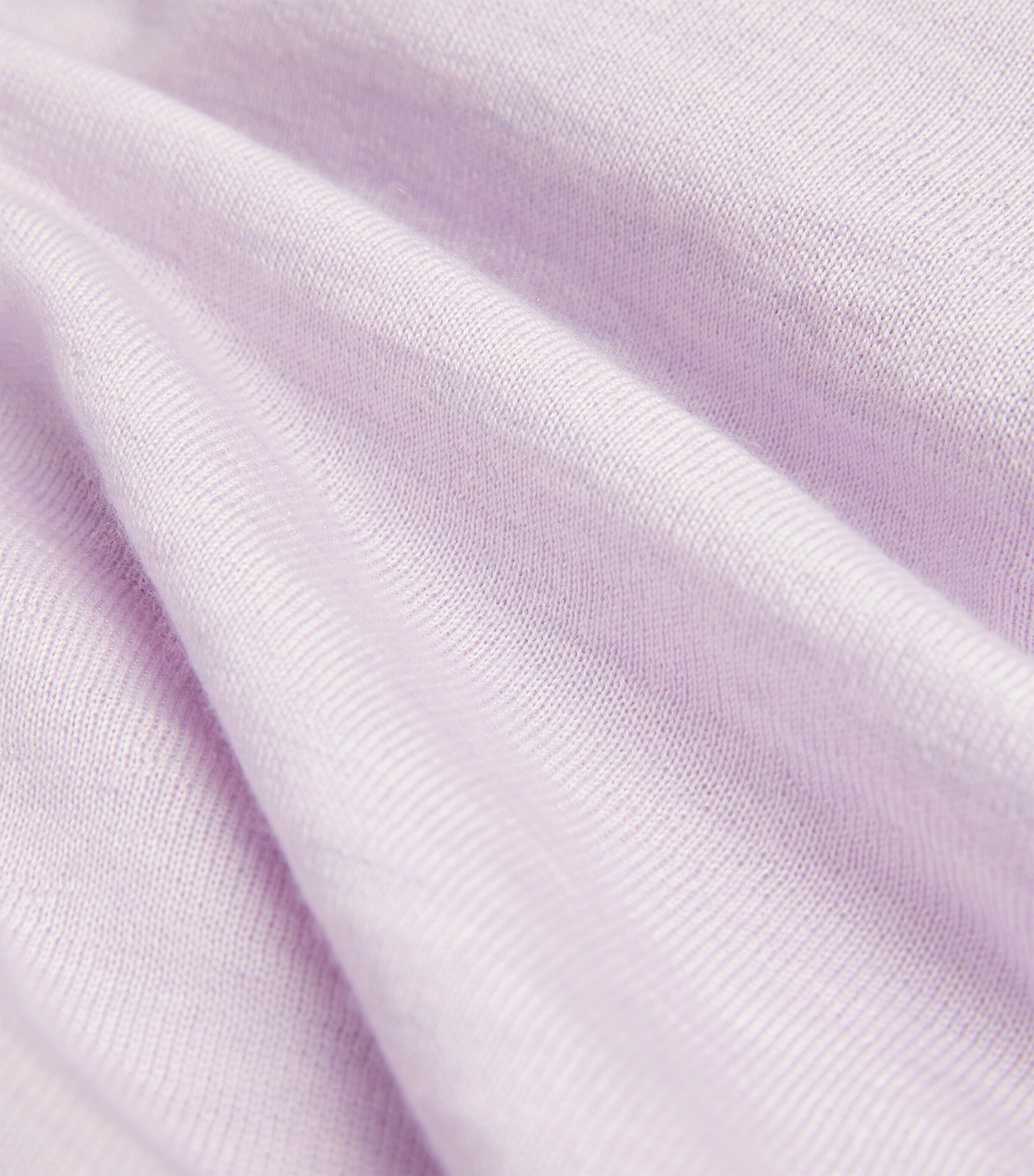 Johnstons Of Elgin Womens Cashmere-Silk Batwing Sweater Lavender Image 5