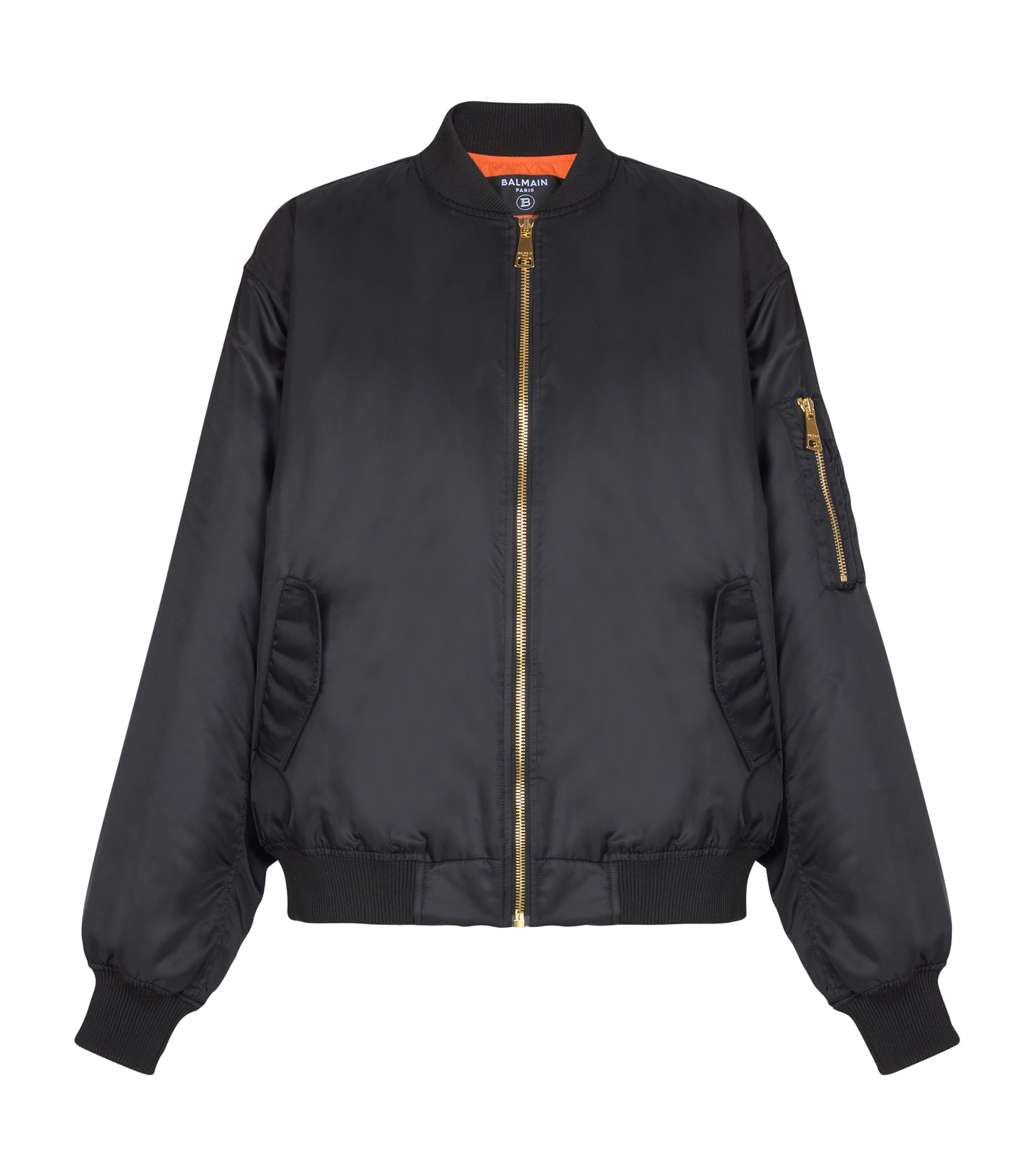 Embroidered Bomber Jacket 0PA NOIR Image 1