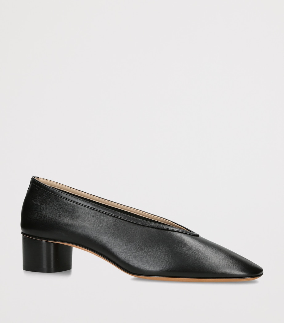 Le Monde Beryl Womens Leather Luna Pumps 30 Black Image 2