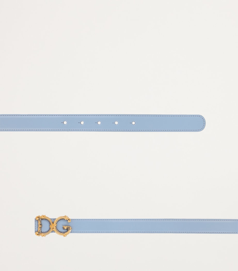 Calfskin DG Girls Belt 80789-ZUCCHERO 6 Image 2