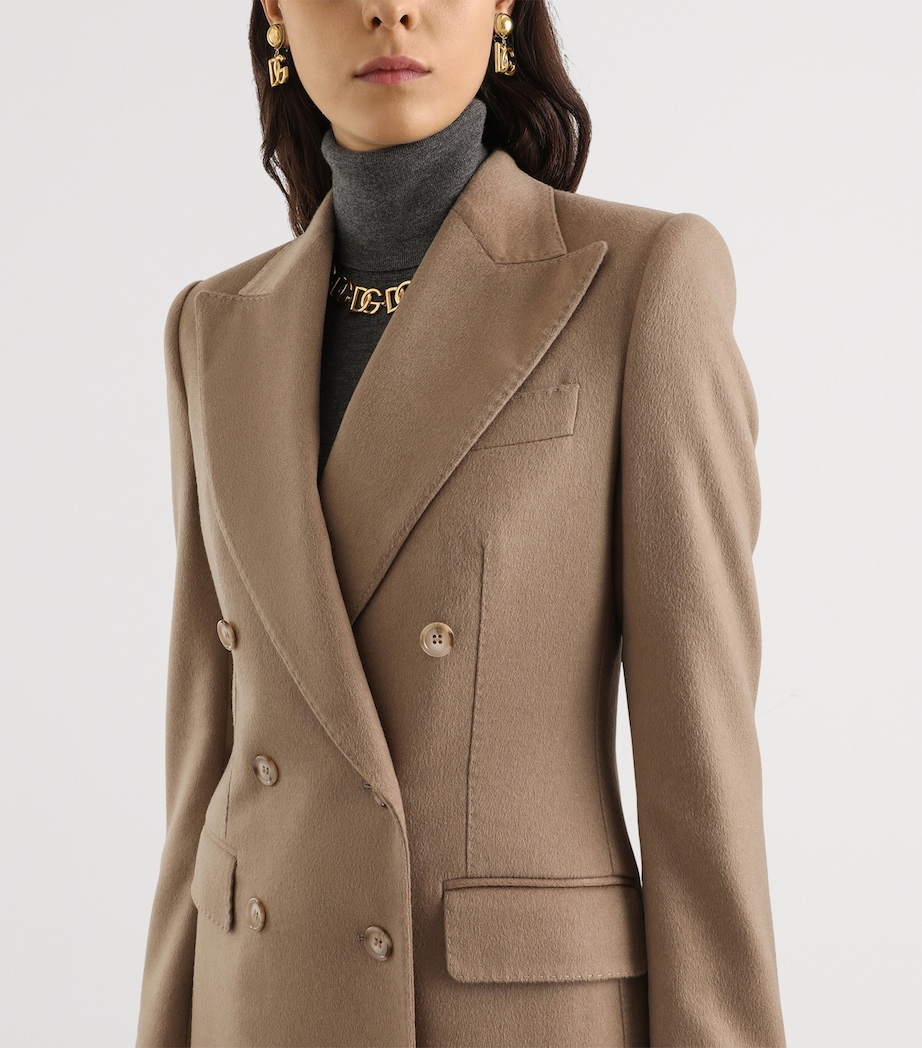 Cashmere Double-Breasted Blazer M3830-TOBA Image 3
