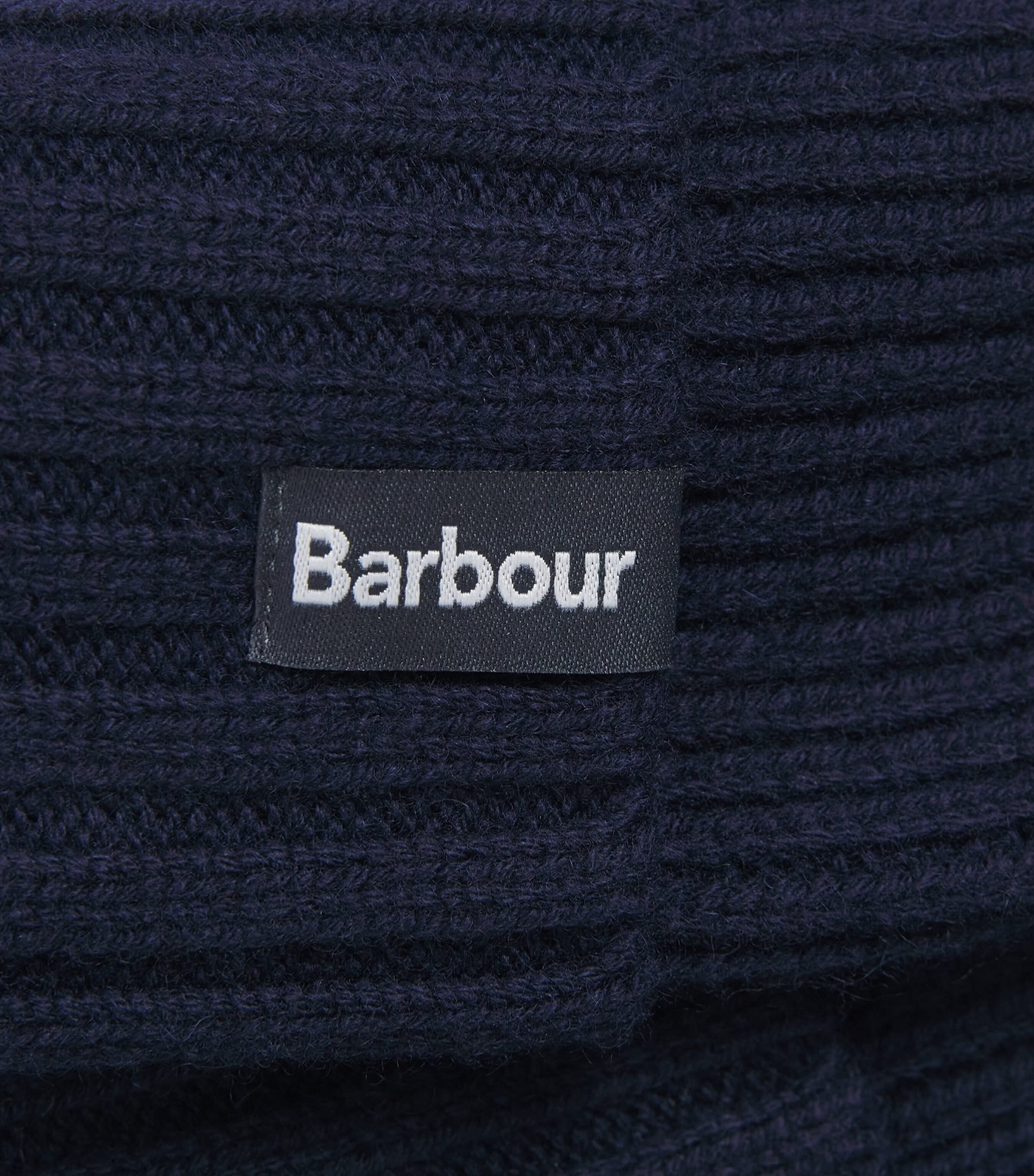 Barbour Wool-cashmere Danforth Beanie In Navy