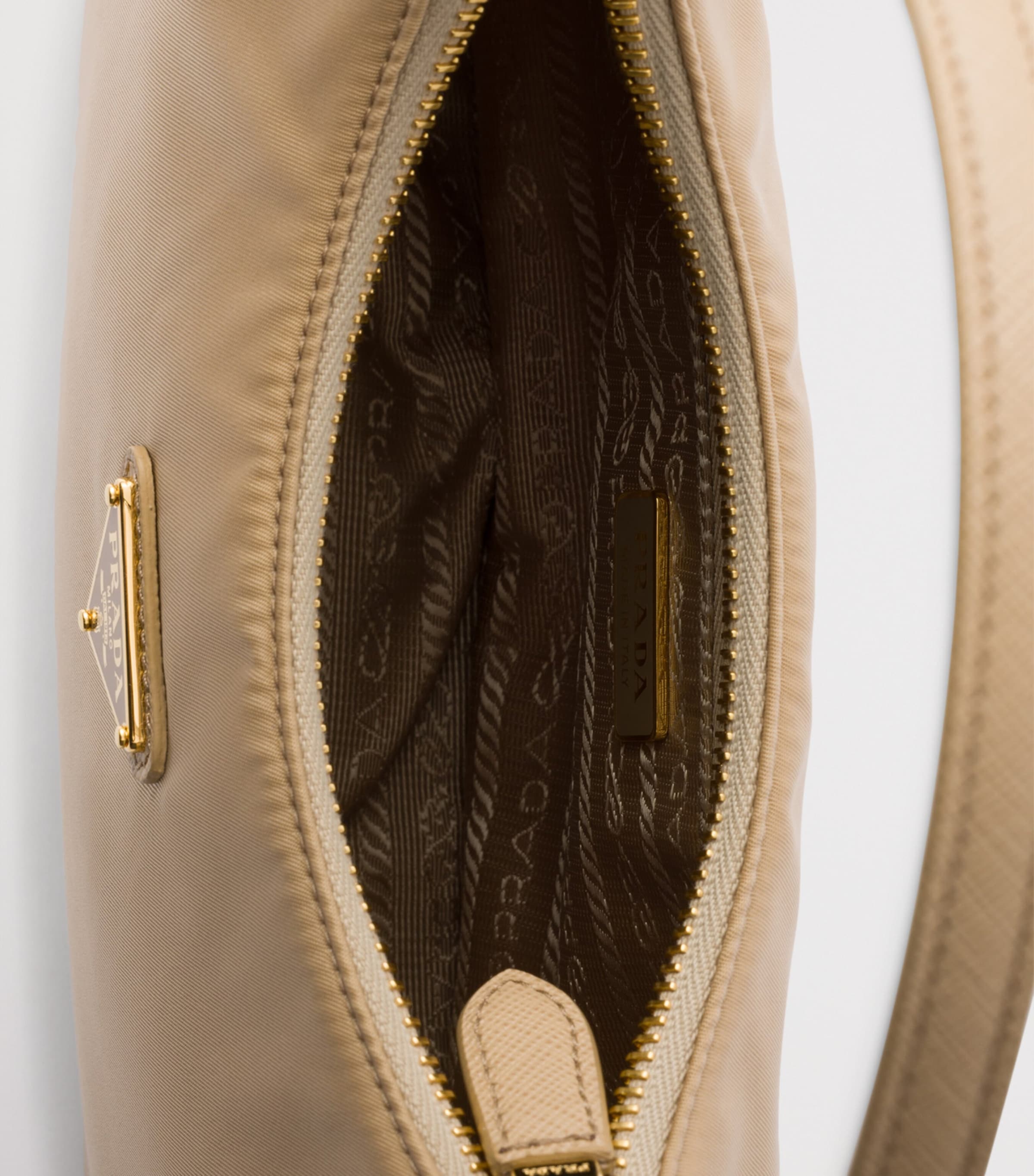 Prada Re-Nylon Re-Edition 2005 Shoulder Bag Brown Image 5