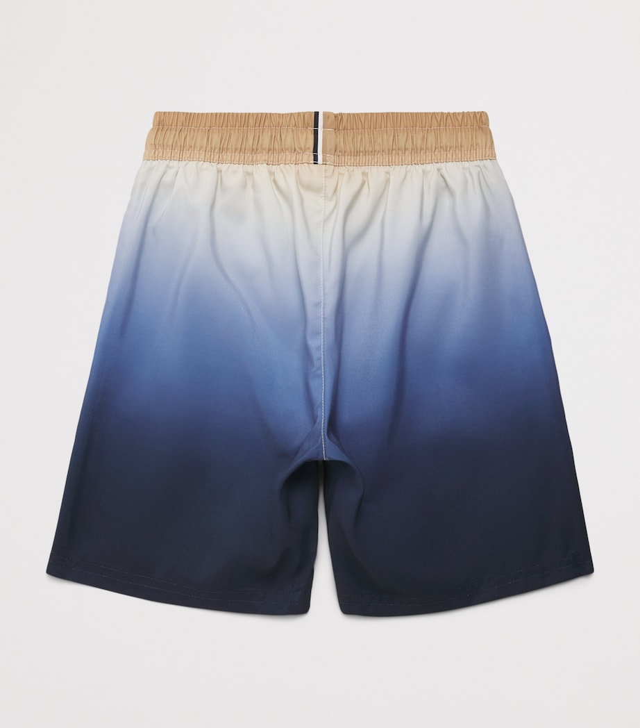BOSS Kidswear Gradient Swim Shorts (4-16 Years) Blue Image 2