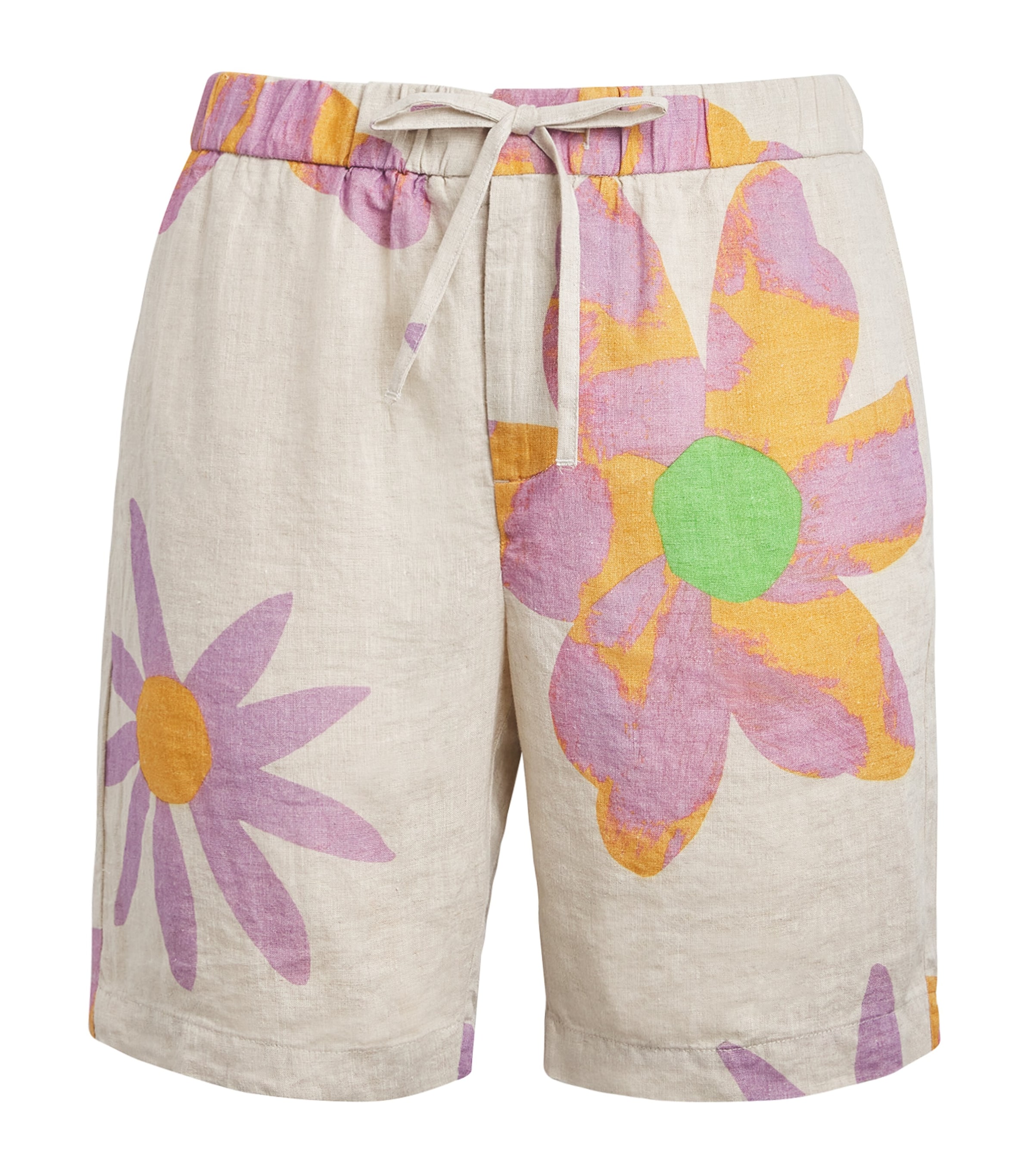 Frescobol Carioca X John Booth Felipe Shorts In White