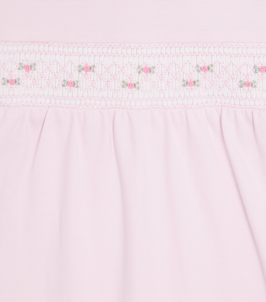 Kissy Kissy Pima Cotton Embroidered All-in-One (0-9 Months) Pink Image 3