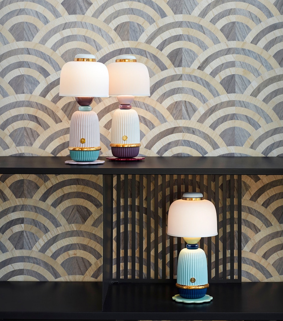 Porcelain Kokeshi Lamp BEIGE Image 5