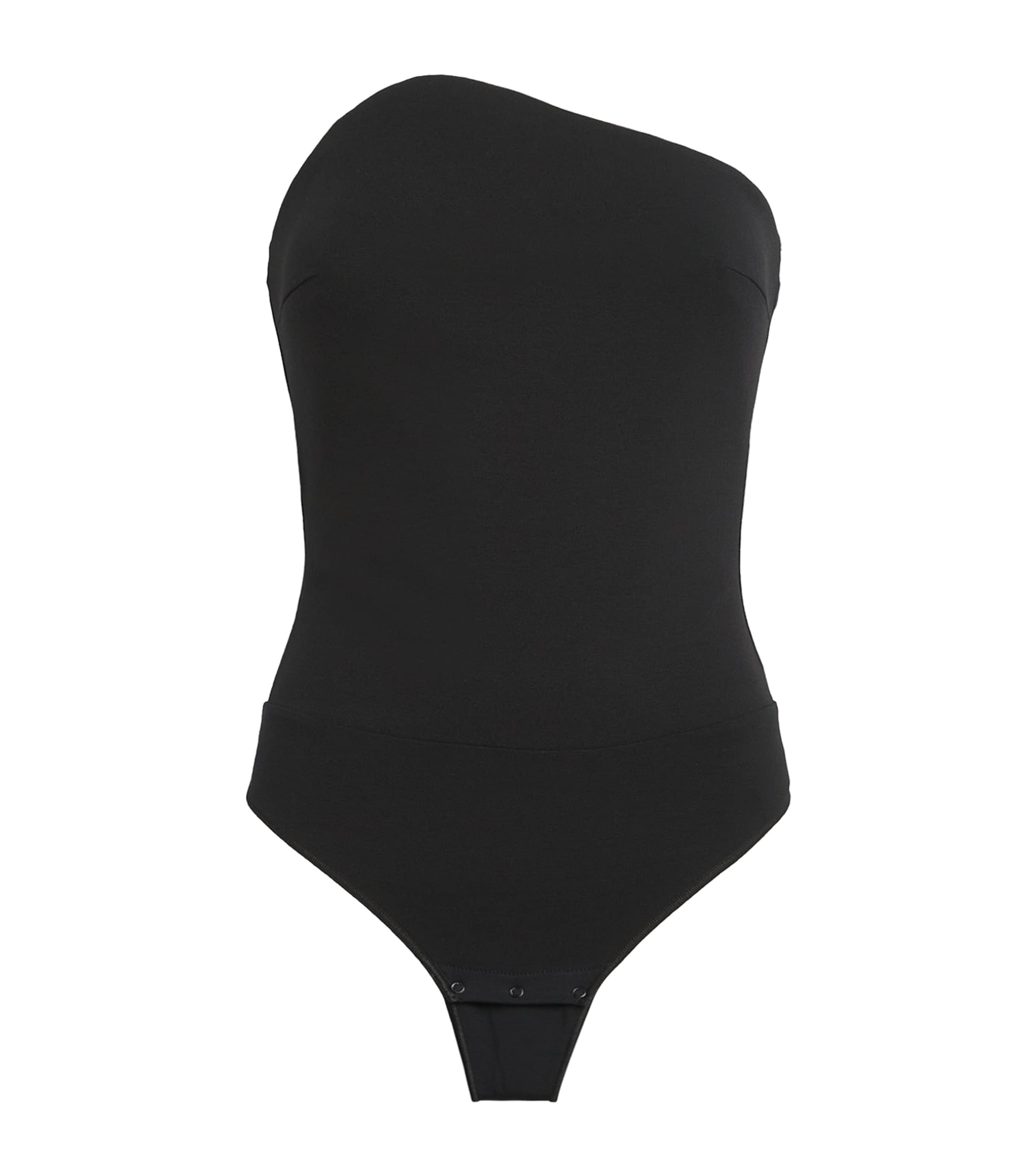 Undress Code Soiree Thong Bodysuit In Black