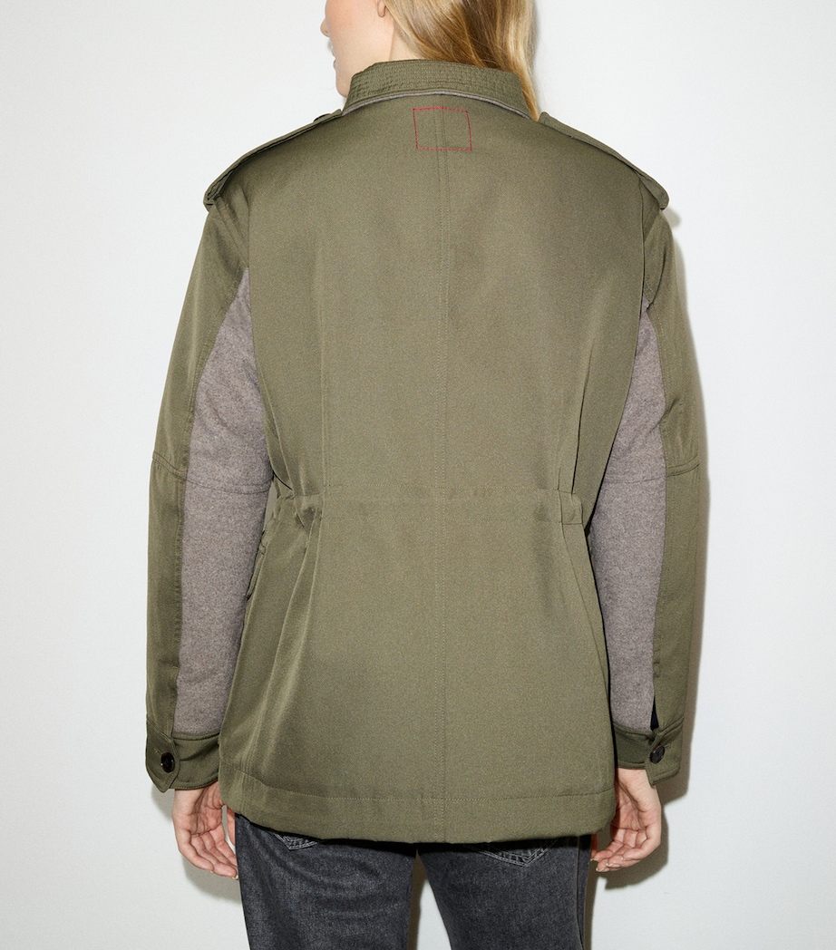 MAX&Co. Womens Collared Jacket Kaki Image 4