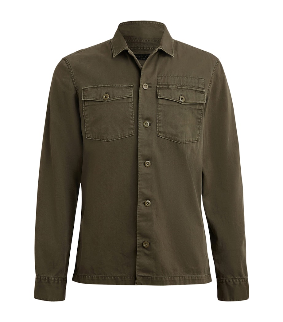 Cotton Spotter Overshirt CARGO GREEN Image 1