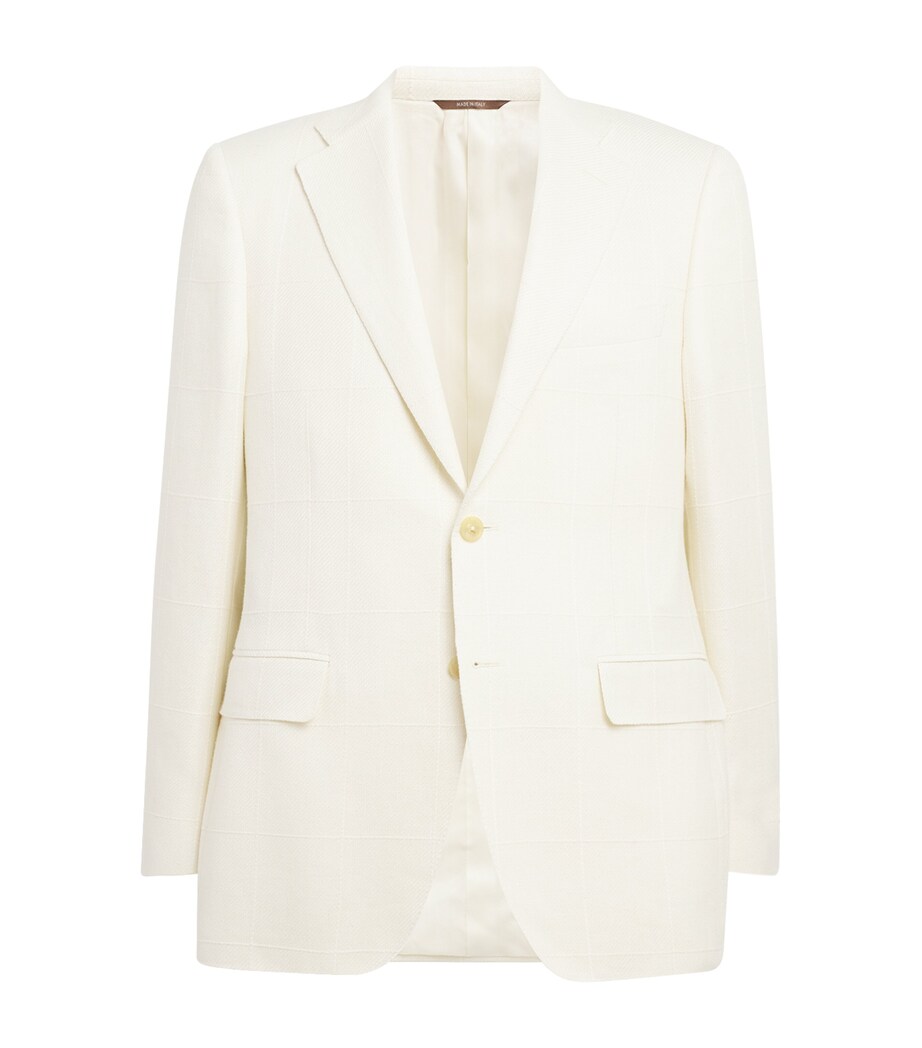 Check-Stitch Blazer 001 Image 1