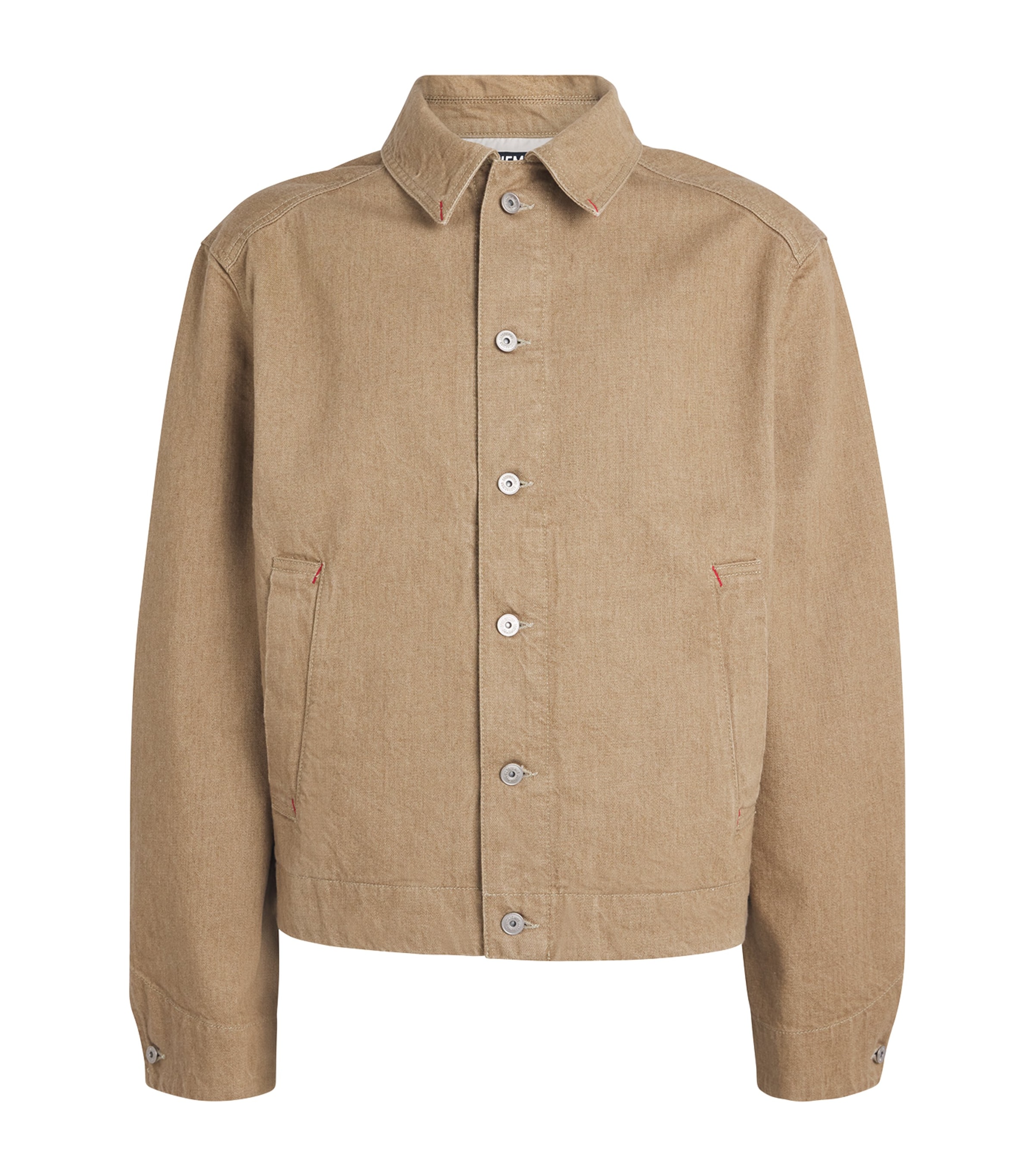 Denim Jacket BEIGE-150 Image 1