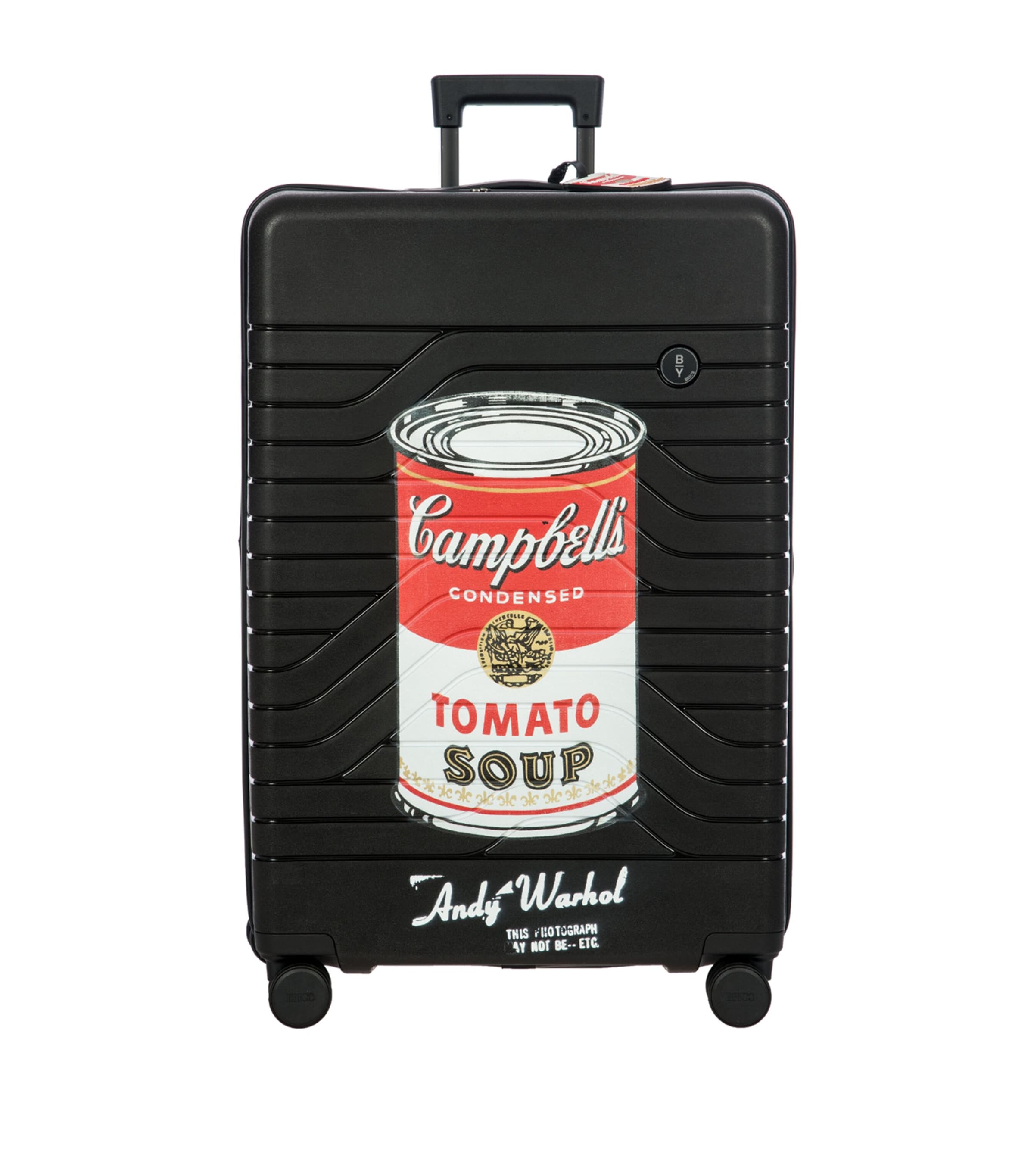 Shop Bric's By Warhol Campbell's Check-in Suitcase In Black