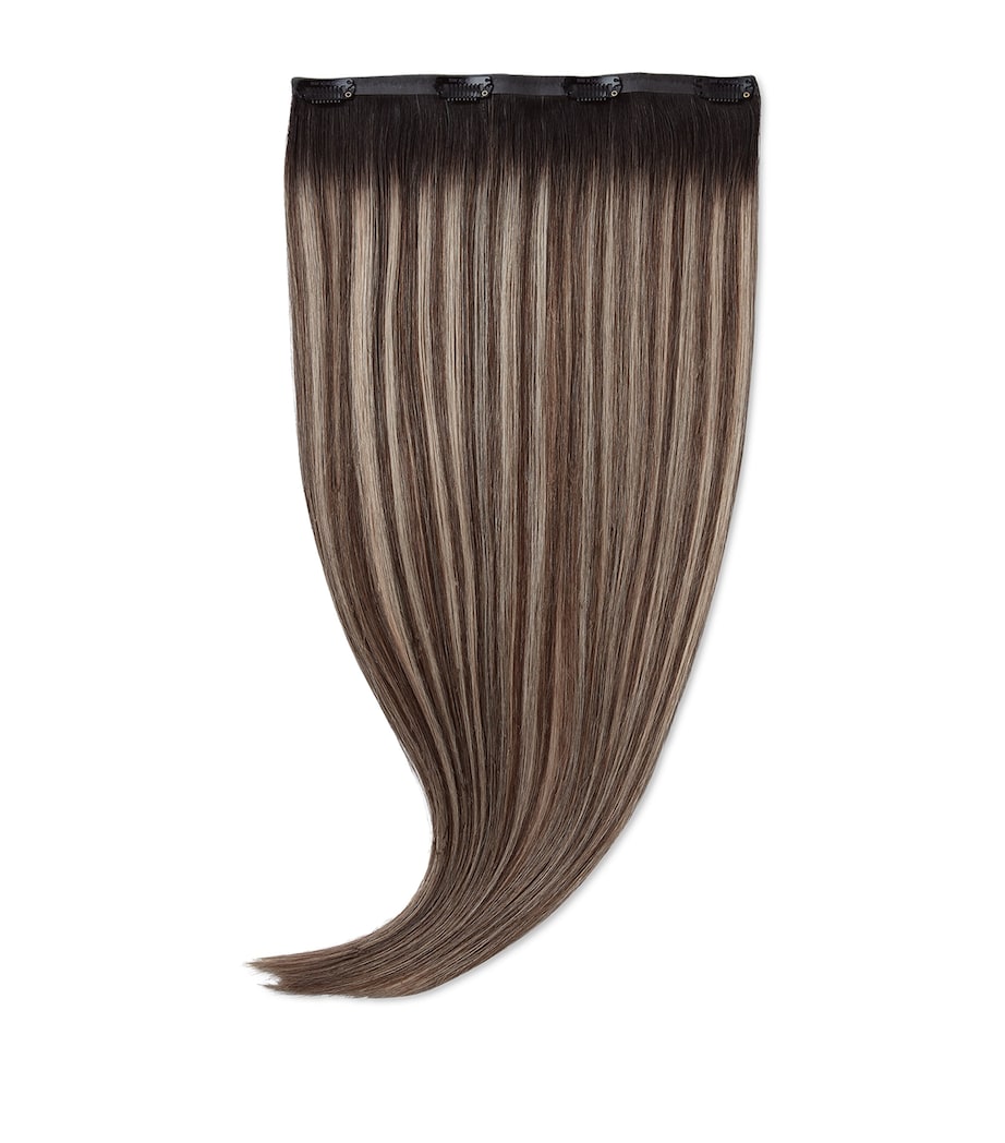Beauty Works x Huda BARELY THERE Mix & Match Volumiser Clip-In Hair Extensions (20") DESERT DUNE Image 1
