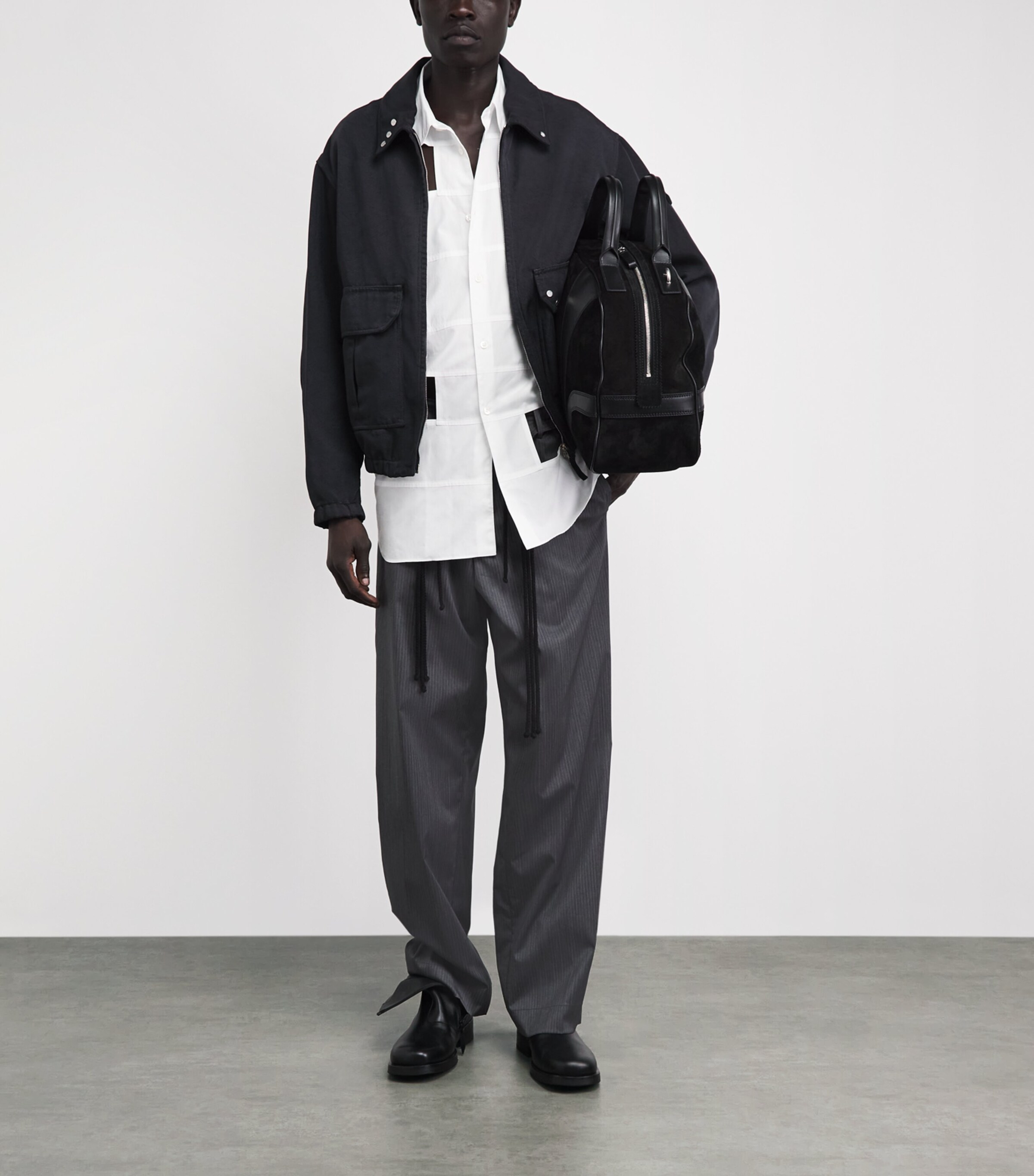 Stone Island Mens Oxford Coach Jacket Image 2