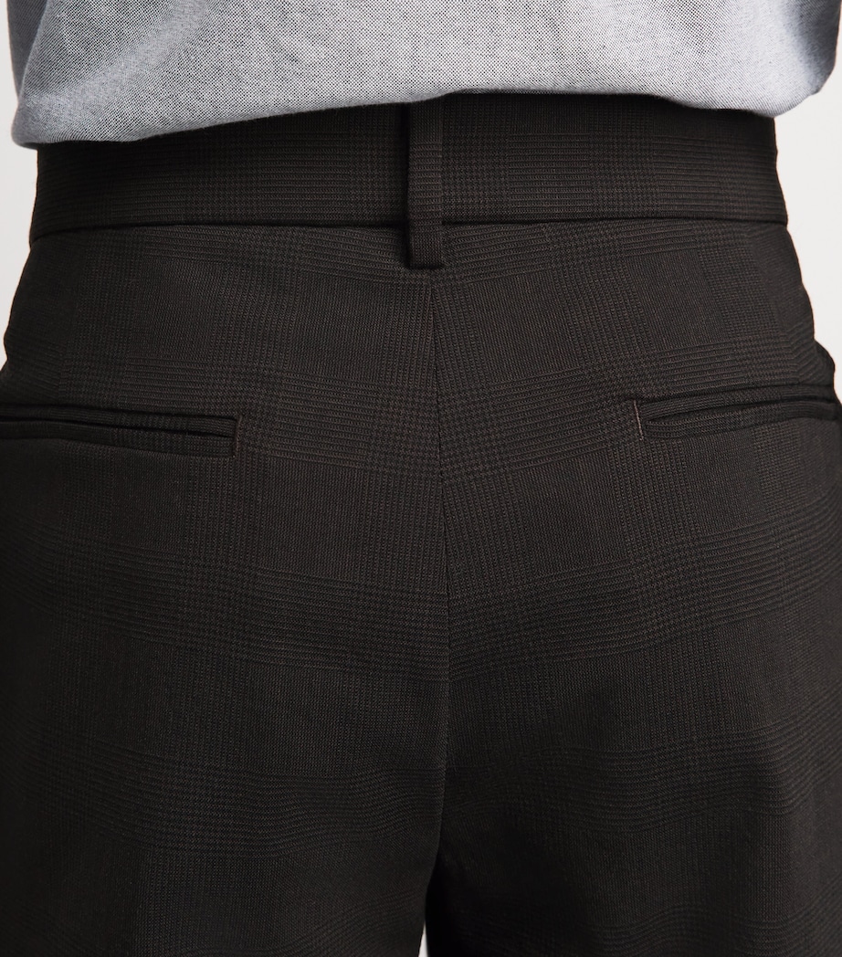 Barena Mens Wool Check Gazara Trousers Bruno Image 3