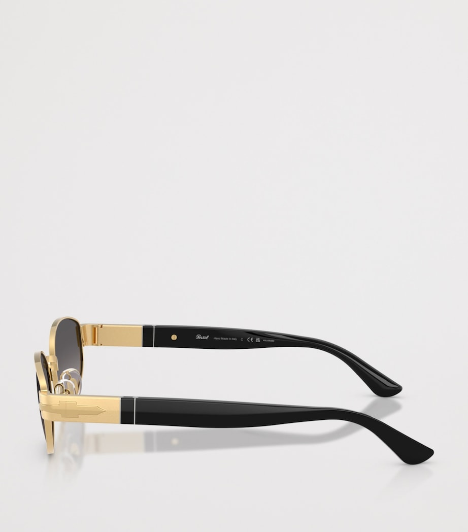 Persol PO1024S Oval Sunglasses Gold Image 2