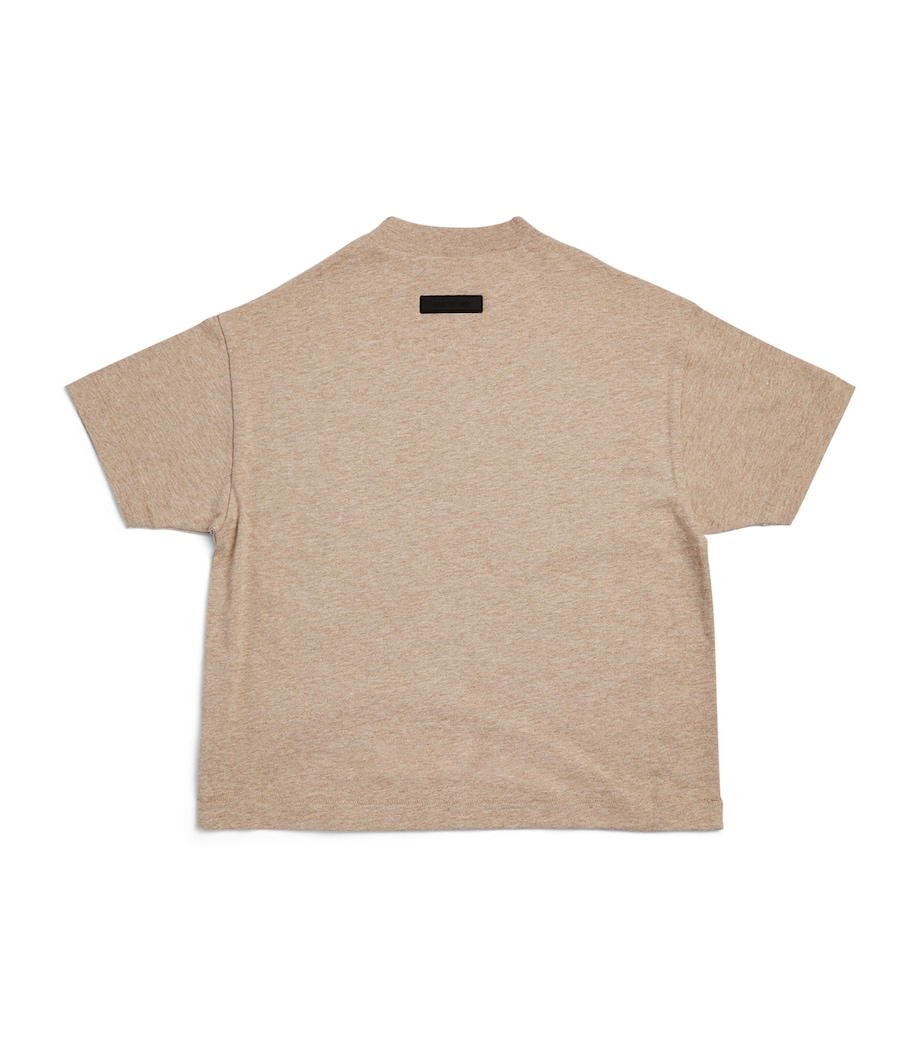 Cotton Logo T-Shirt (2-16 Years) CORE HEATHER Image 3