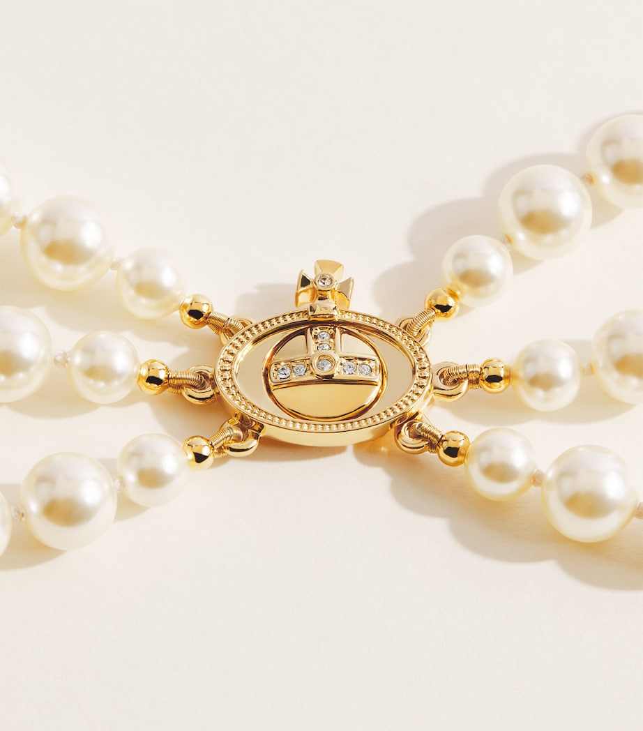 Vivienne Westwood Broken Pearl Necklace Image 3