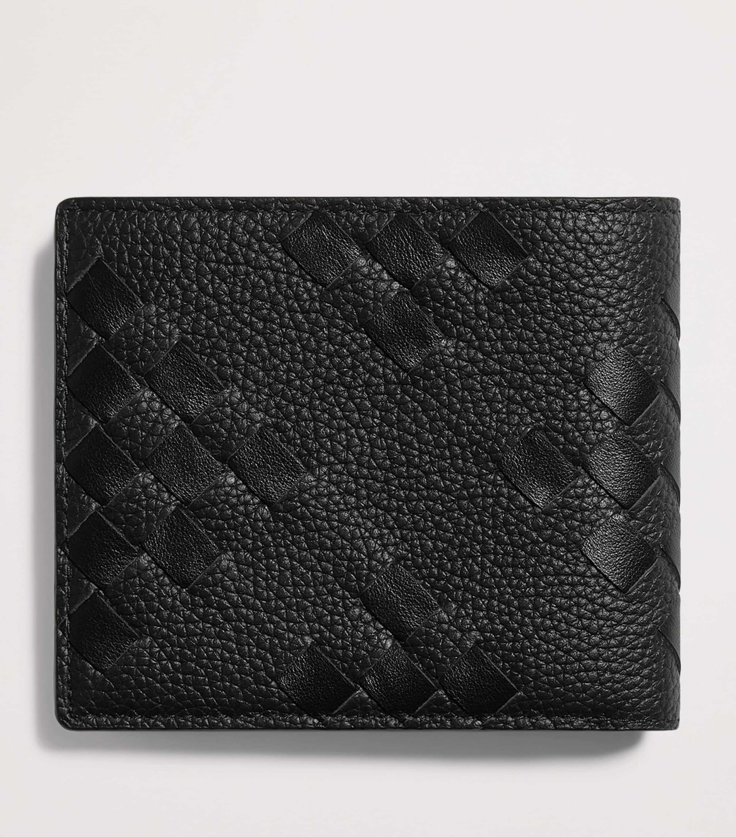 Bottega Veneta Leather Intrecciato Bifold Wallet Image 3