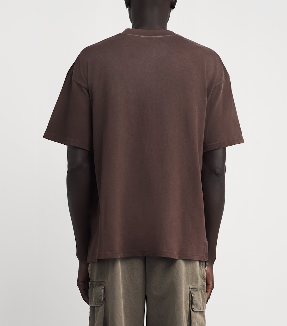 Cotton Legacy Crest T-Shirt NERO Image 4