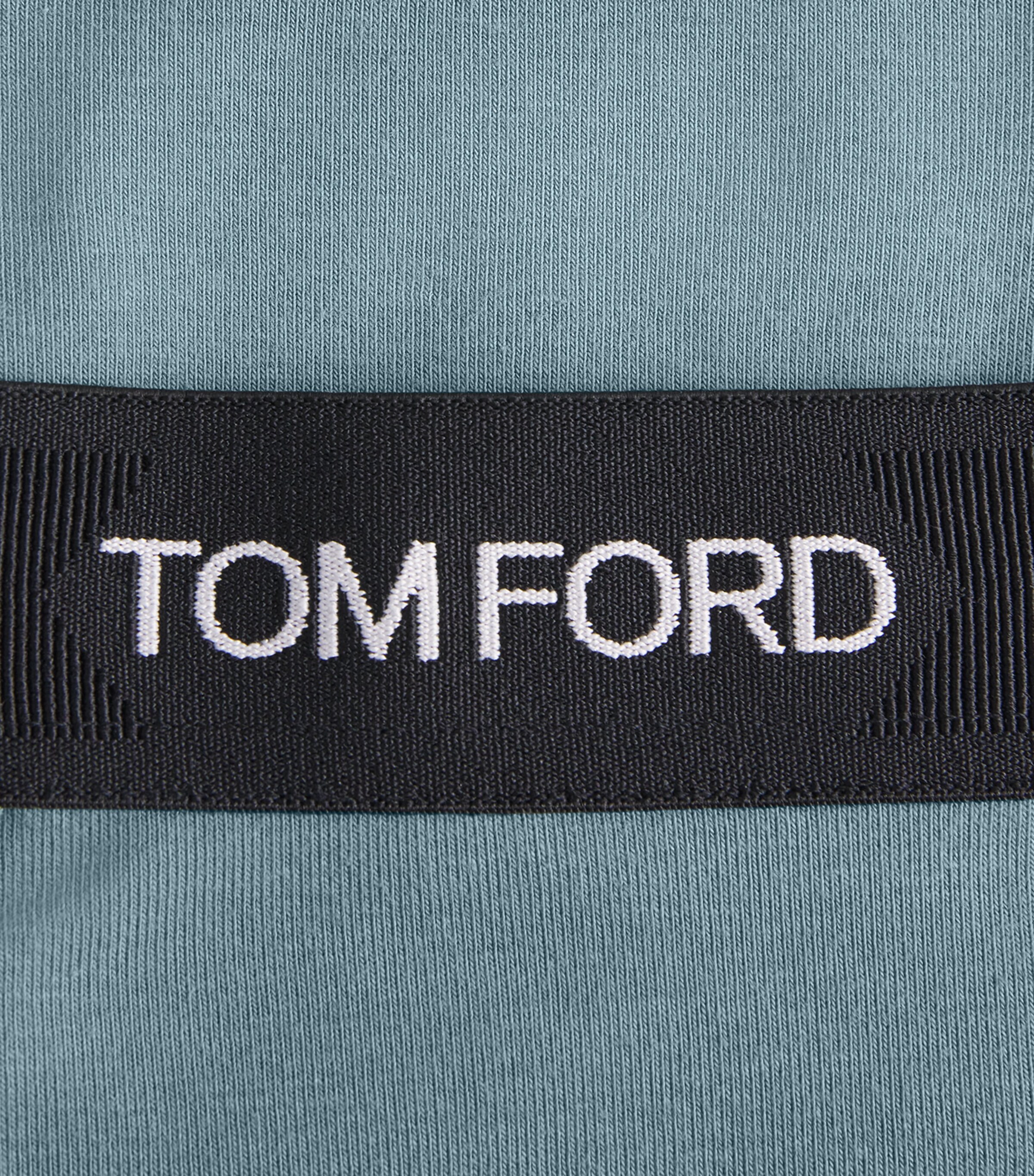 Stretch-Cotton Logo Briefs 424 TEAL Image 5