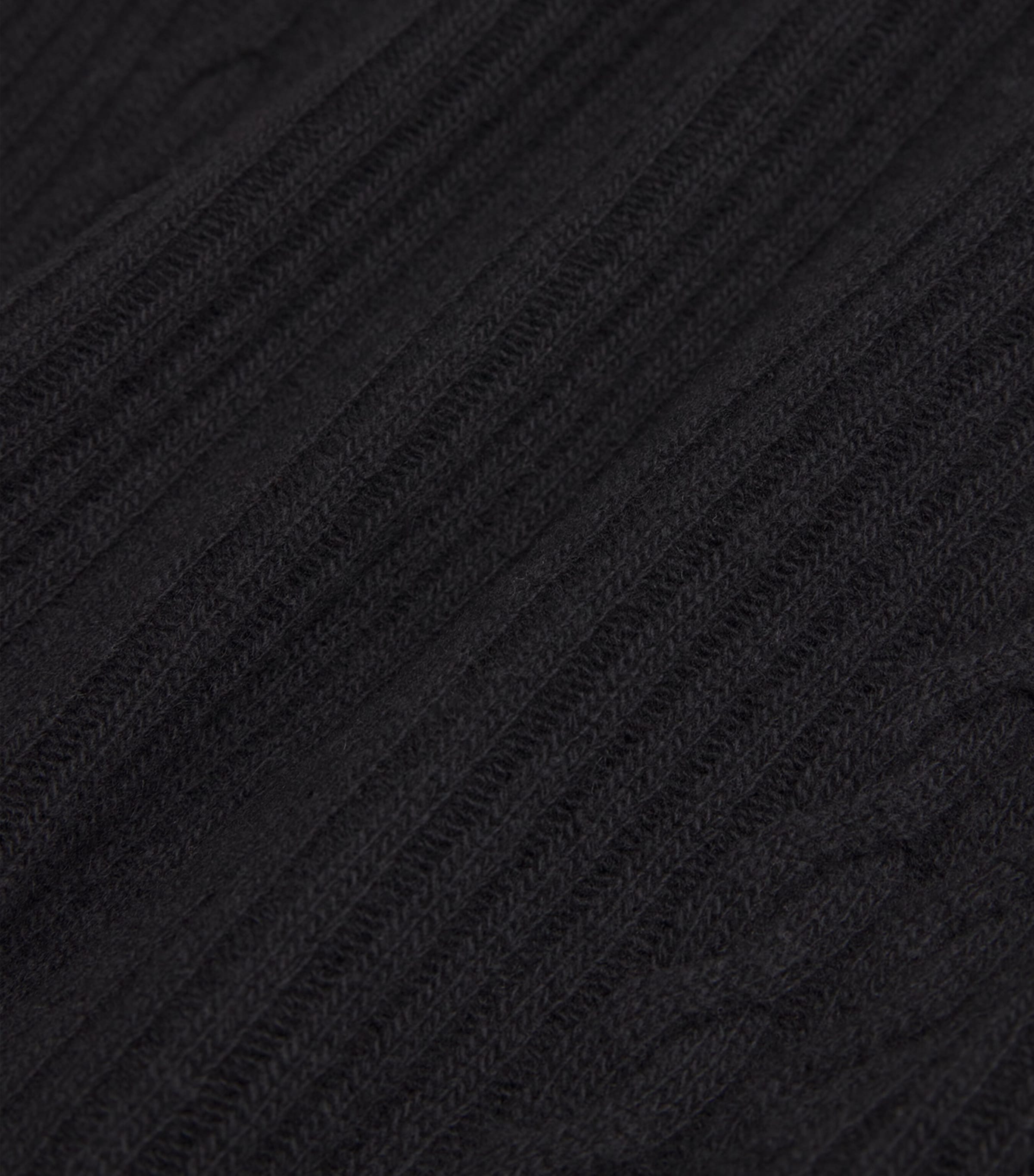 Wool-Cashmere Midi Dress BLACK Image 5