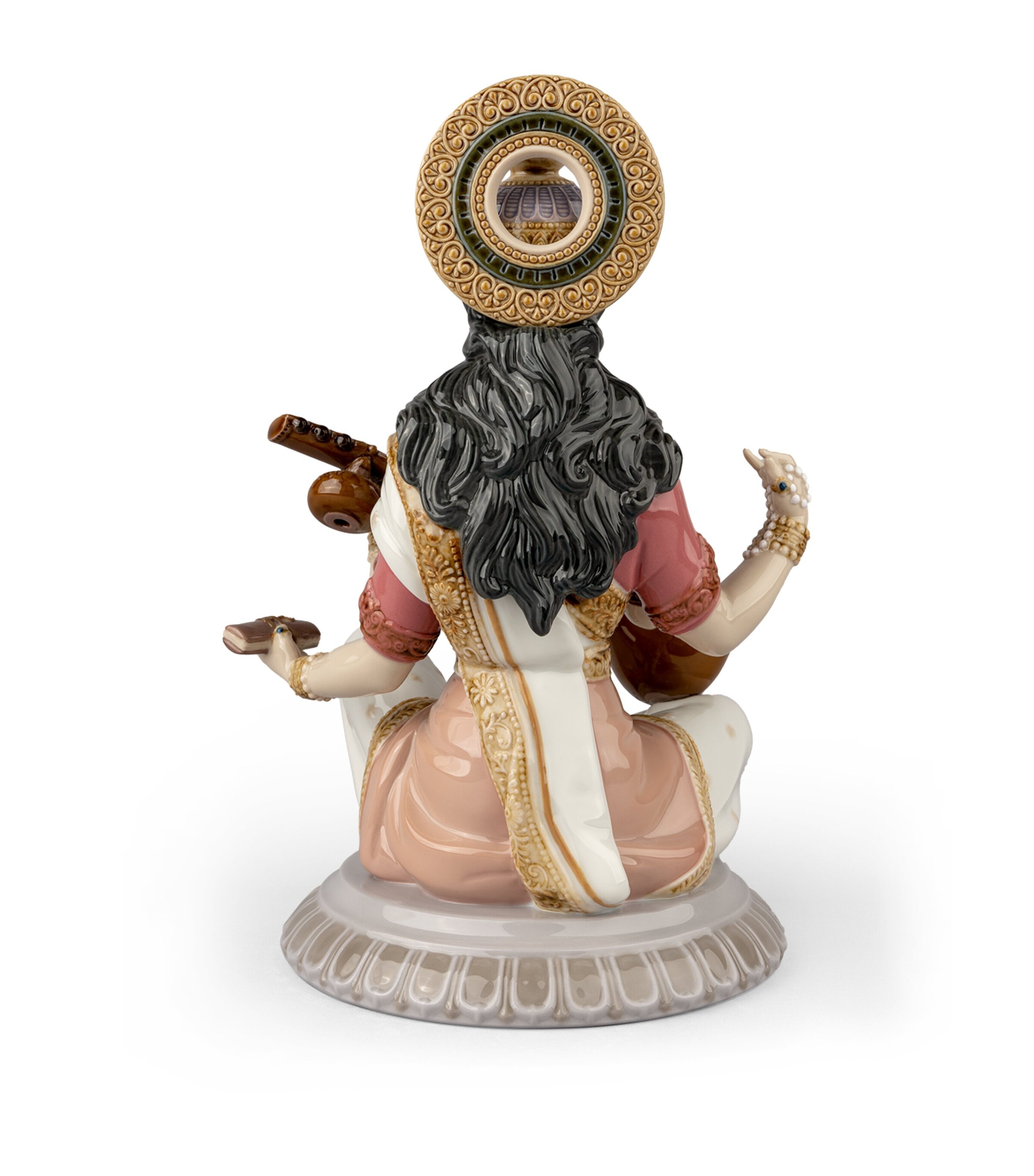 Lladró Goddess Saraswati Figurine Image 4