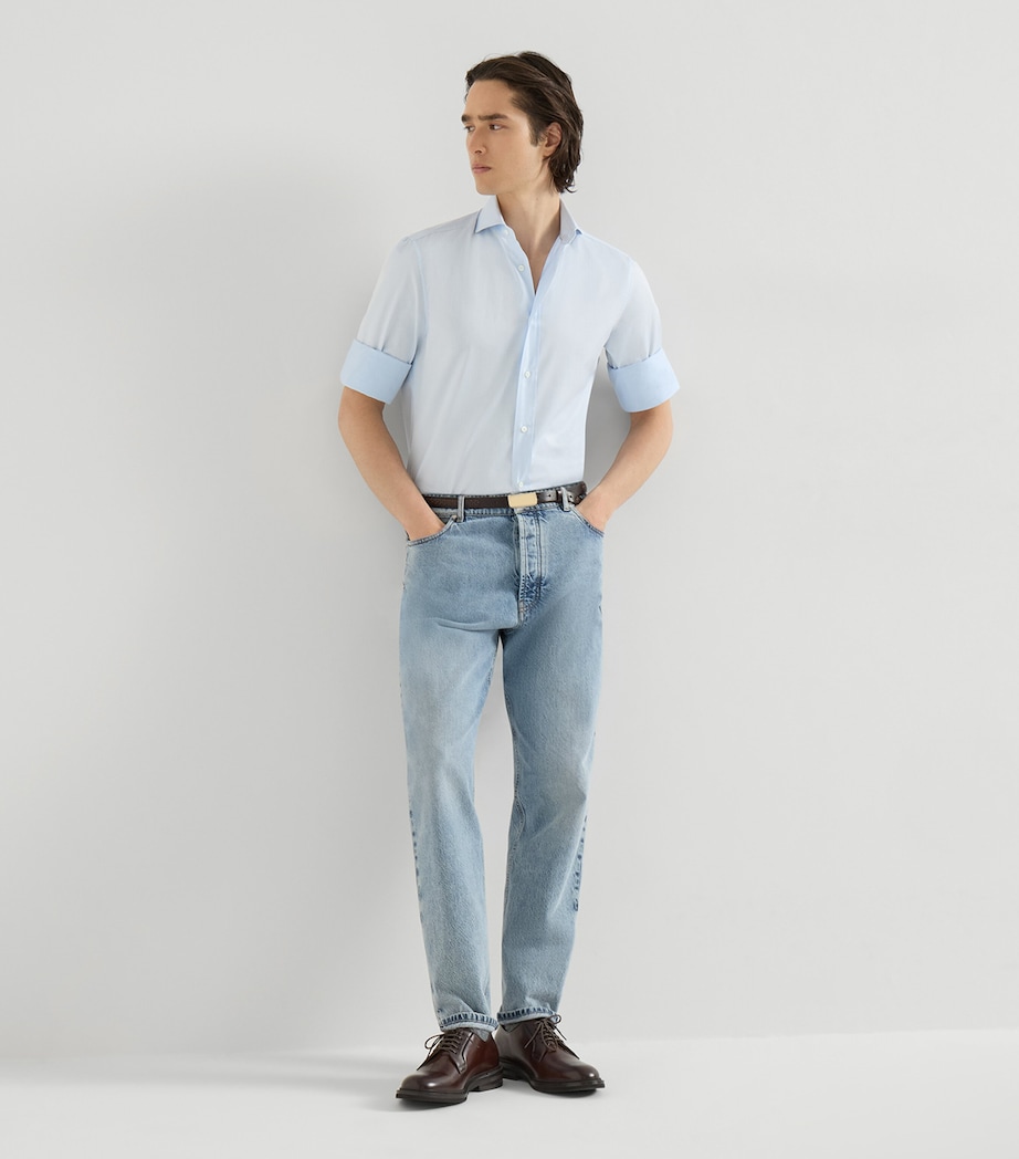 Brunello Cucinelli Mens Iconic Straight Jeans Image 4