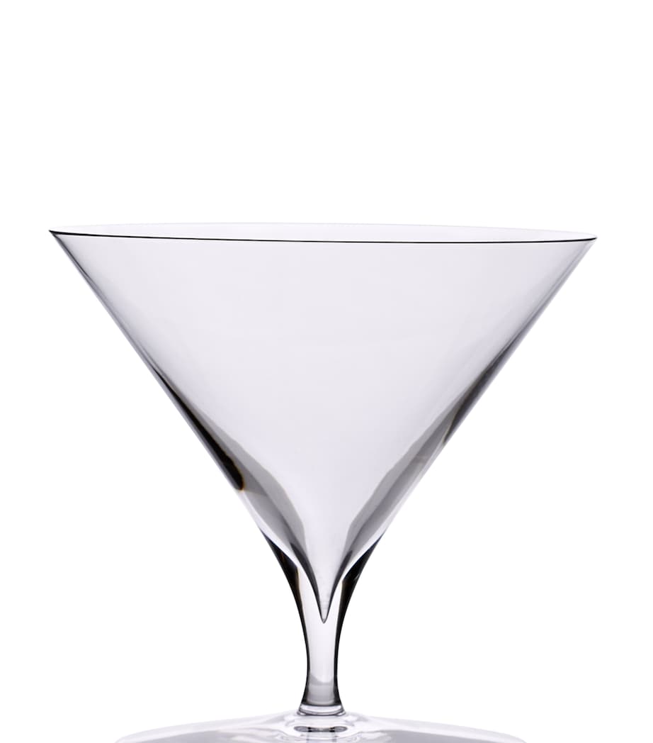Set of 2 Elegance Martini Glasses CLEAR Image 2