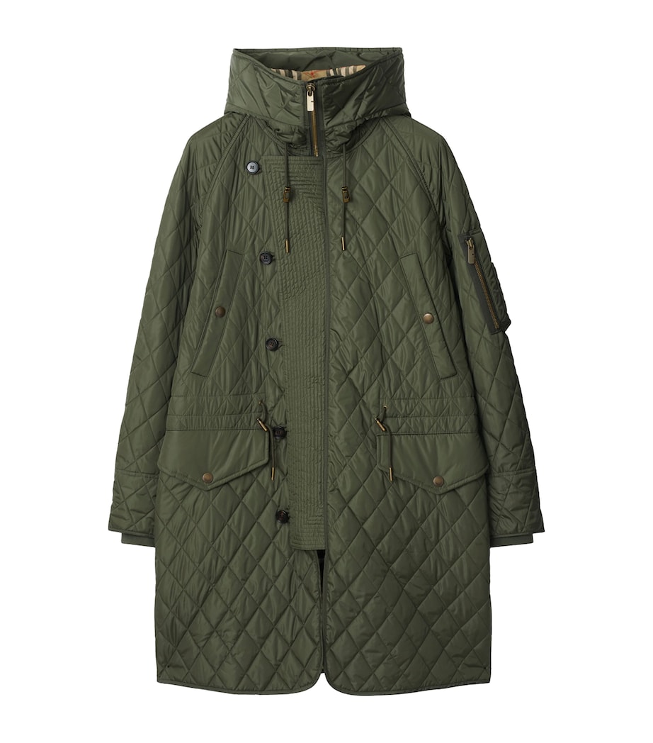 Reissued Quilted Parka KHAKI Image 1