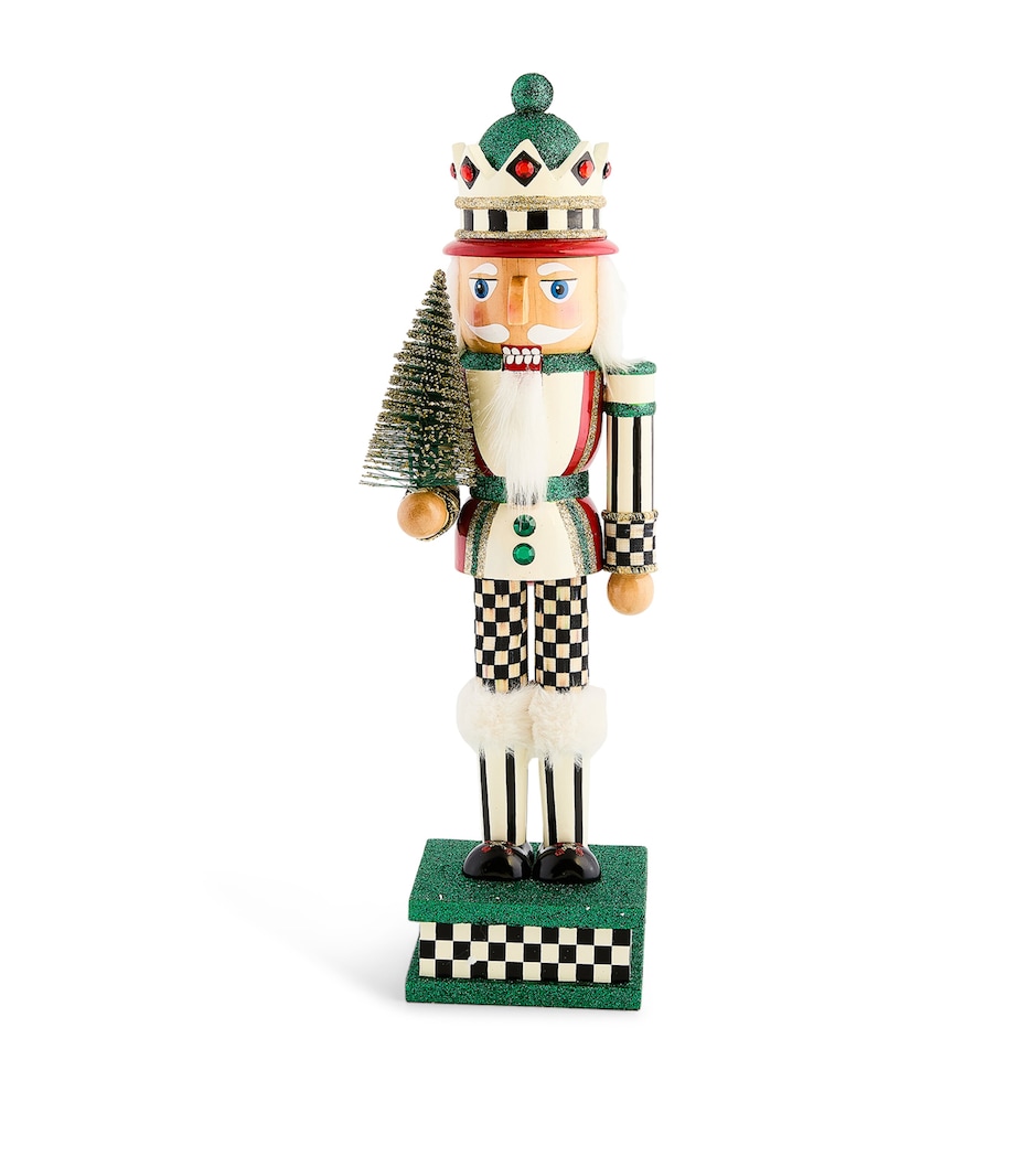 Sisal Tree Nutcracker GREEN Image 1
