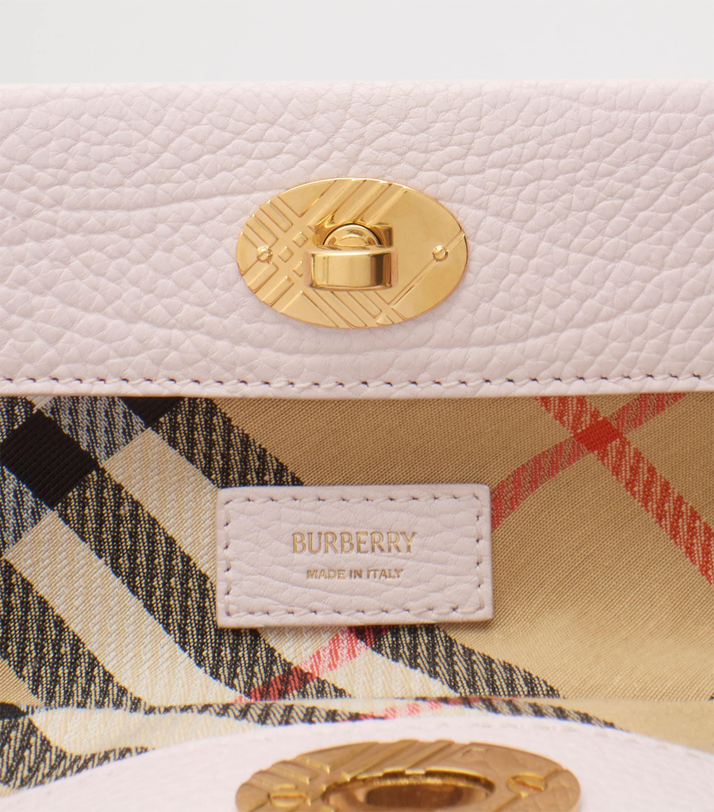 Burberry Leather Cotswolds Pouch Cameo Pink Image 4