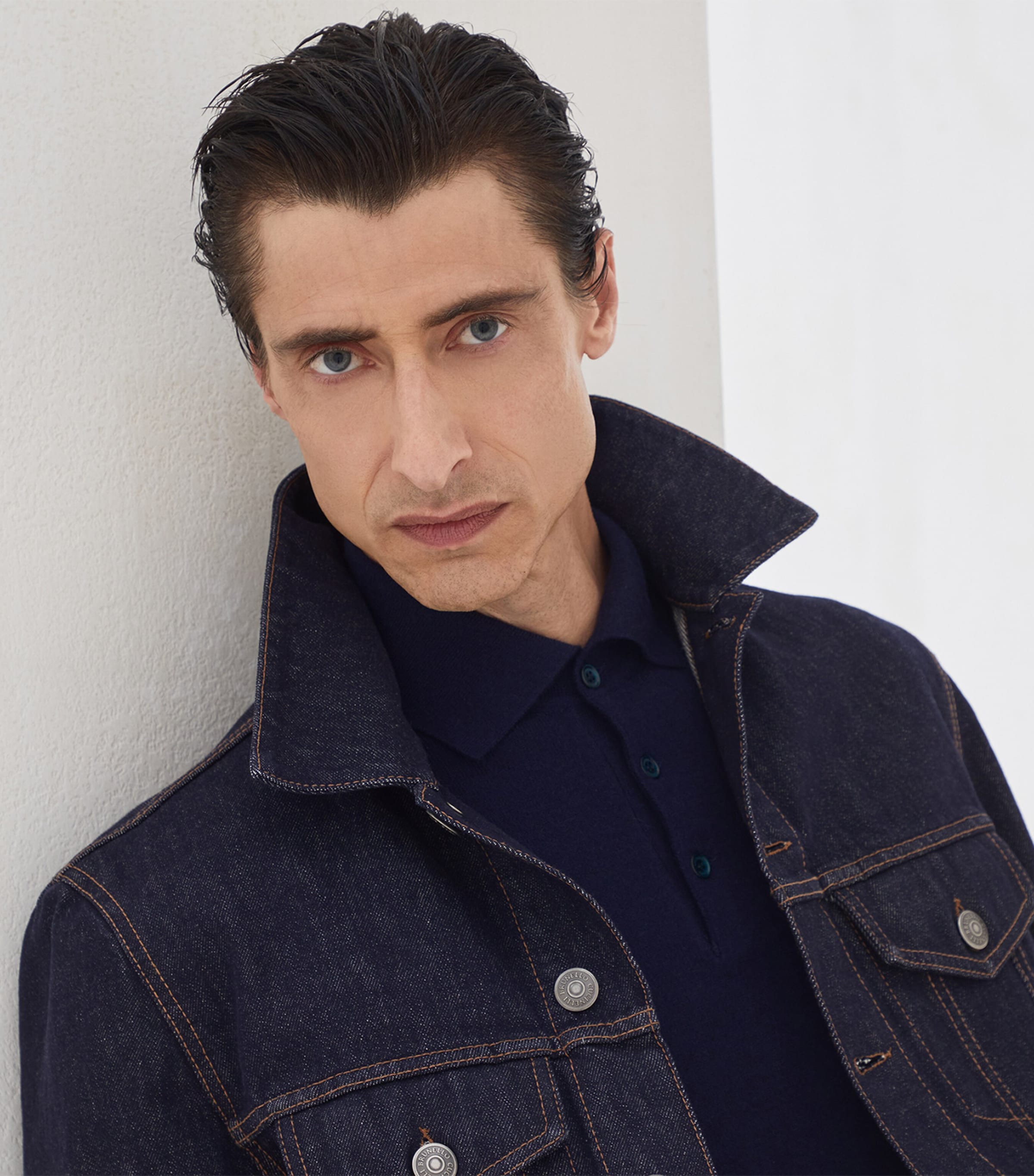 Cashmere Polo Shirt CW425 Image 6