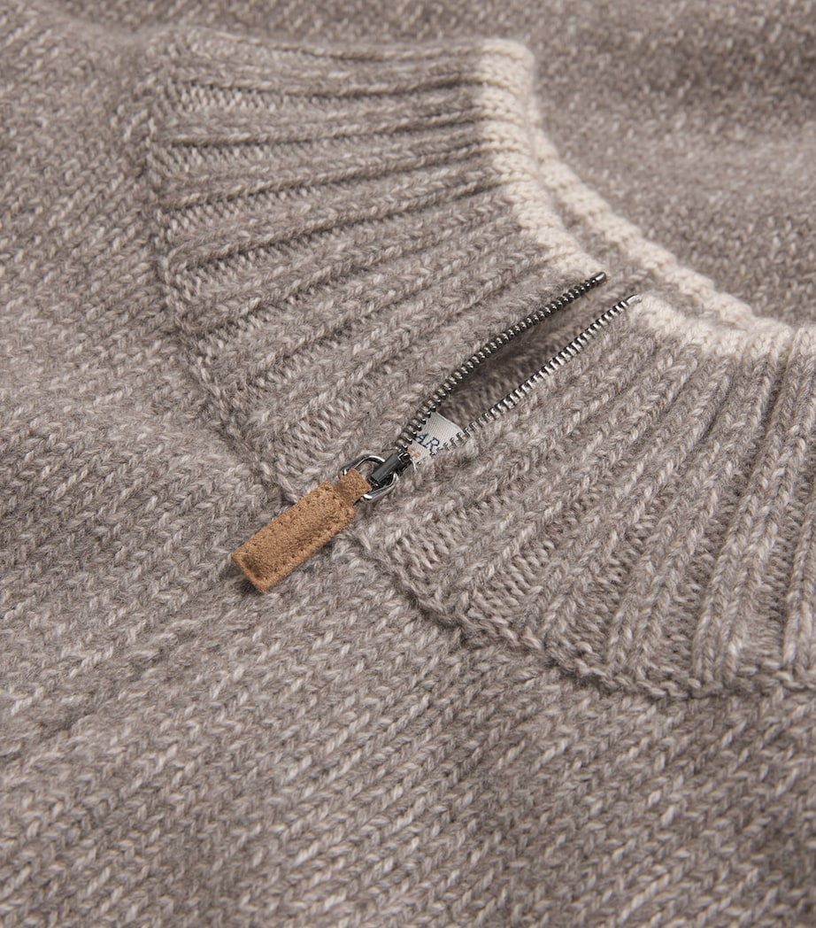 Wool-Cashmere Sweater 074 TORTORA-BEIGE Image 5