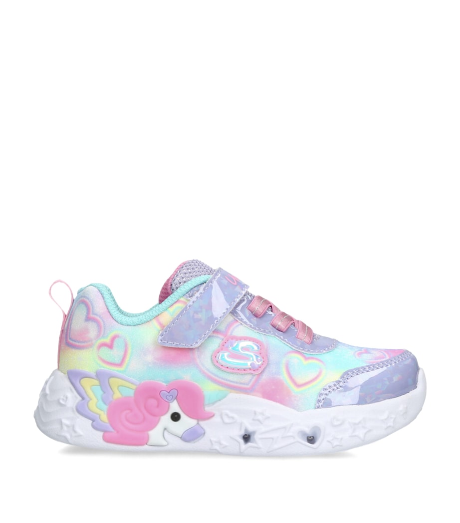 Skechers S-Lights: Unicorn Dreams Sneakers Lilac Image 1