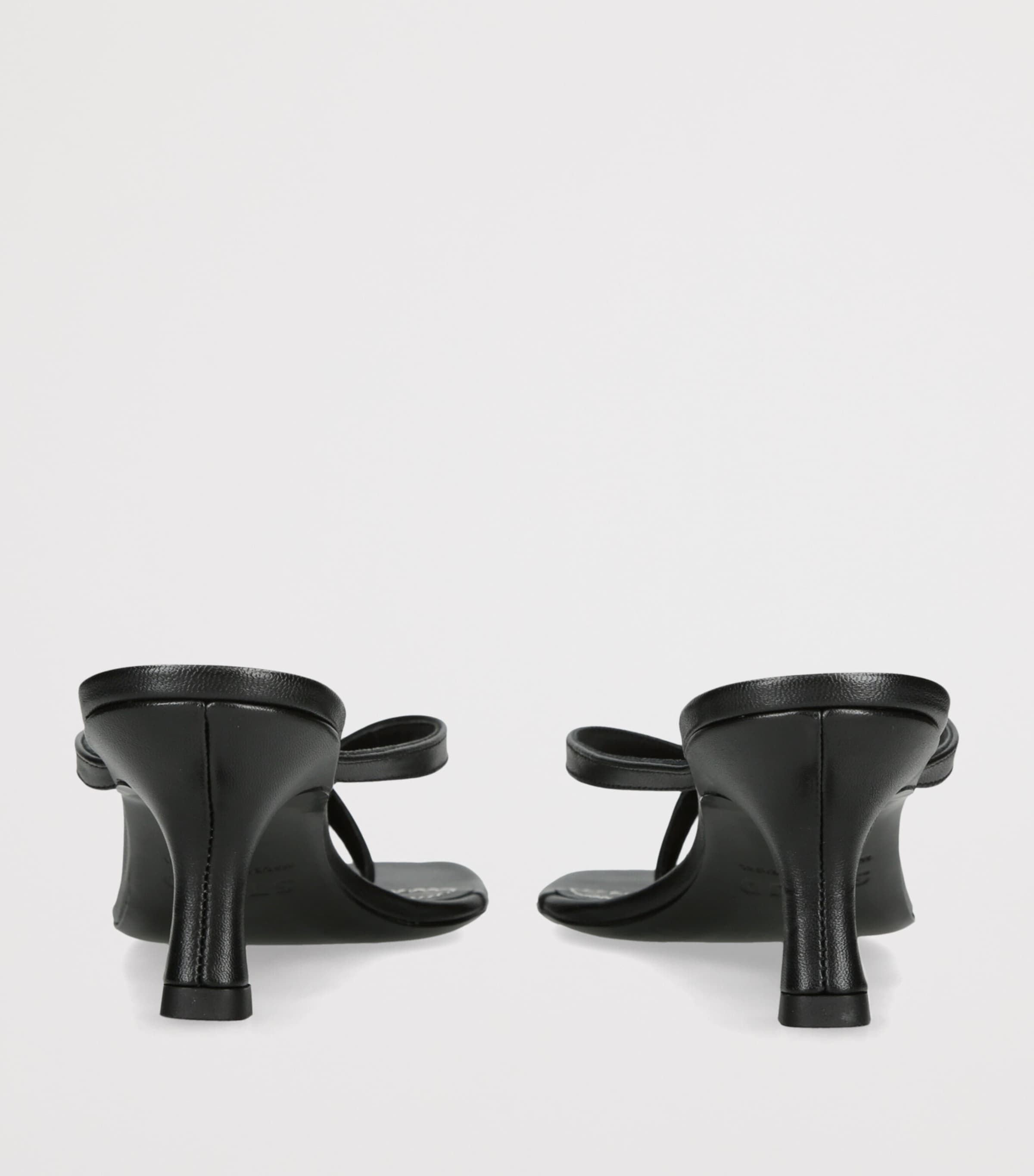 STAUD Freja Kitten Heel Sandals 60 Black Image 2