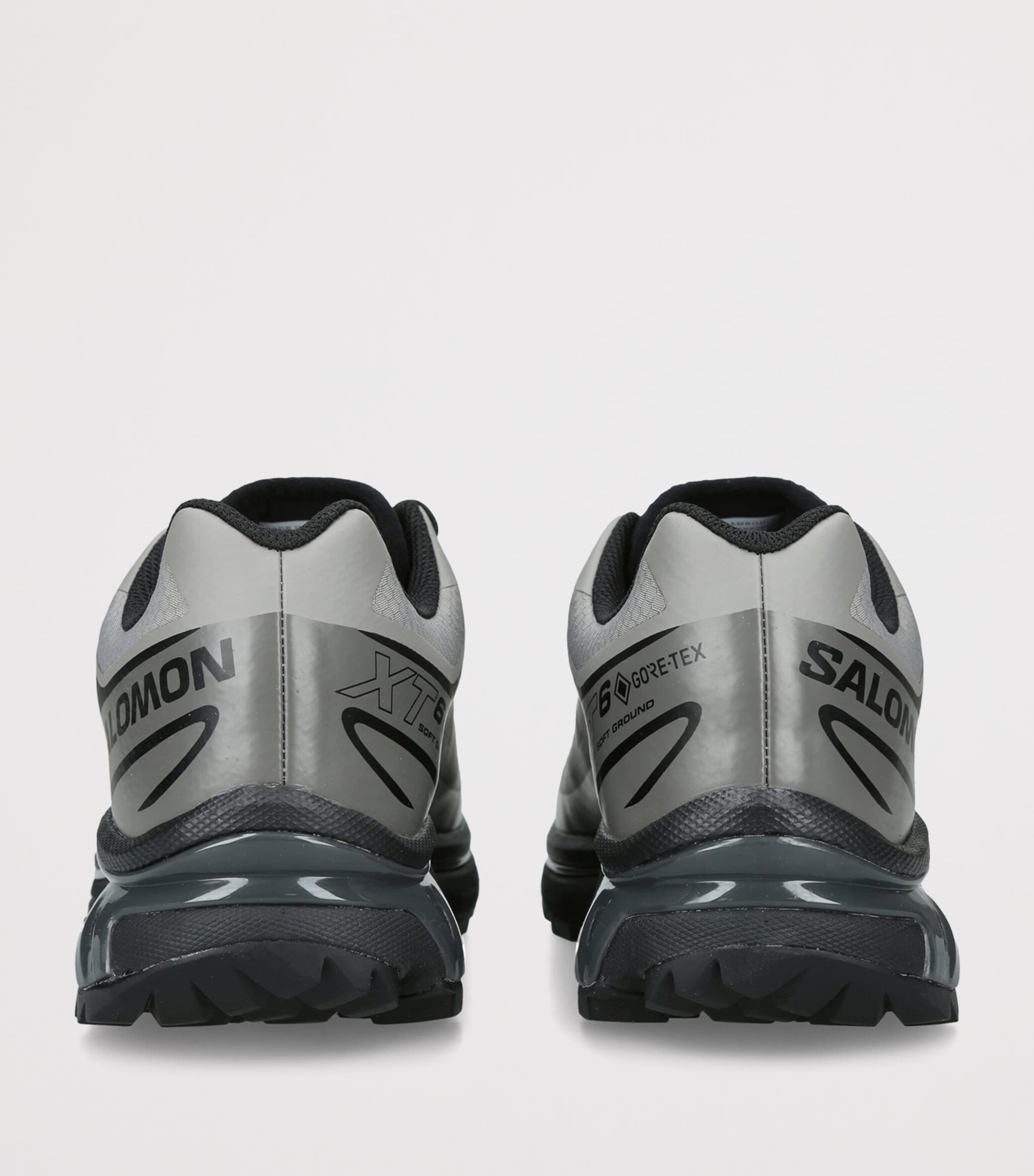Salomon Mens XT-6 Gore-Tex Sneakers Grey/dark Image 2