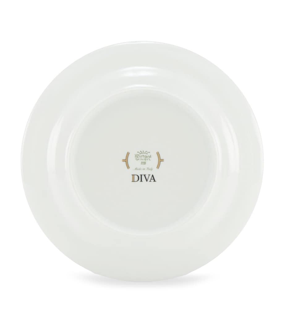 Porcelain Colonna Diva Celeste Soup Plate (24cm) G00134903 Image 3