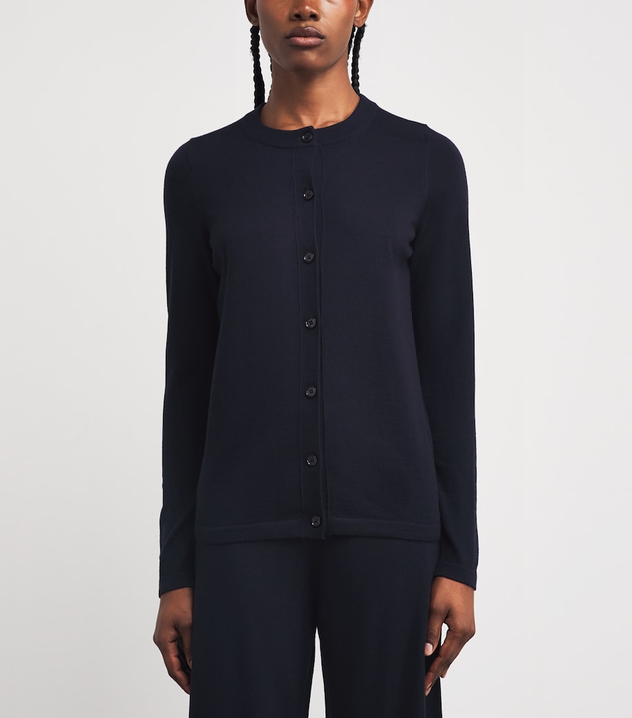 Merino Wool Cardigan 6437 NIGHT SKY Image 3