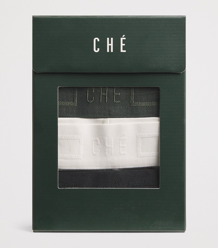 Logo-Waist Briefs (Pack of 3) MIXED Image 4